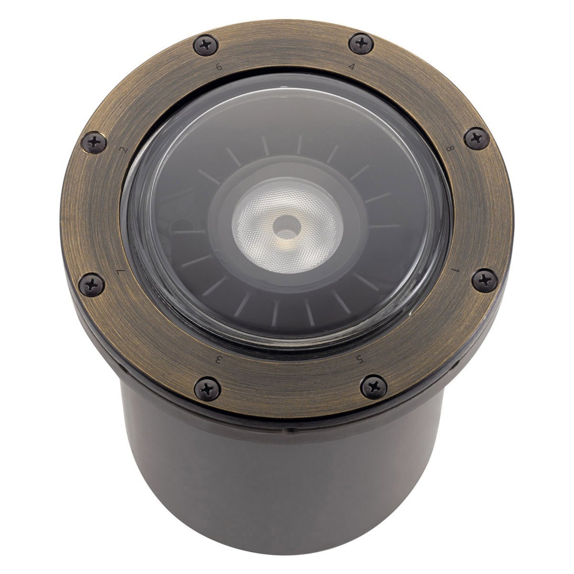 VLO LED In-Ground Landscape Light 15 Degree 2700K Centennial Brass - Bees Lighting