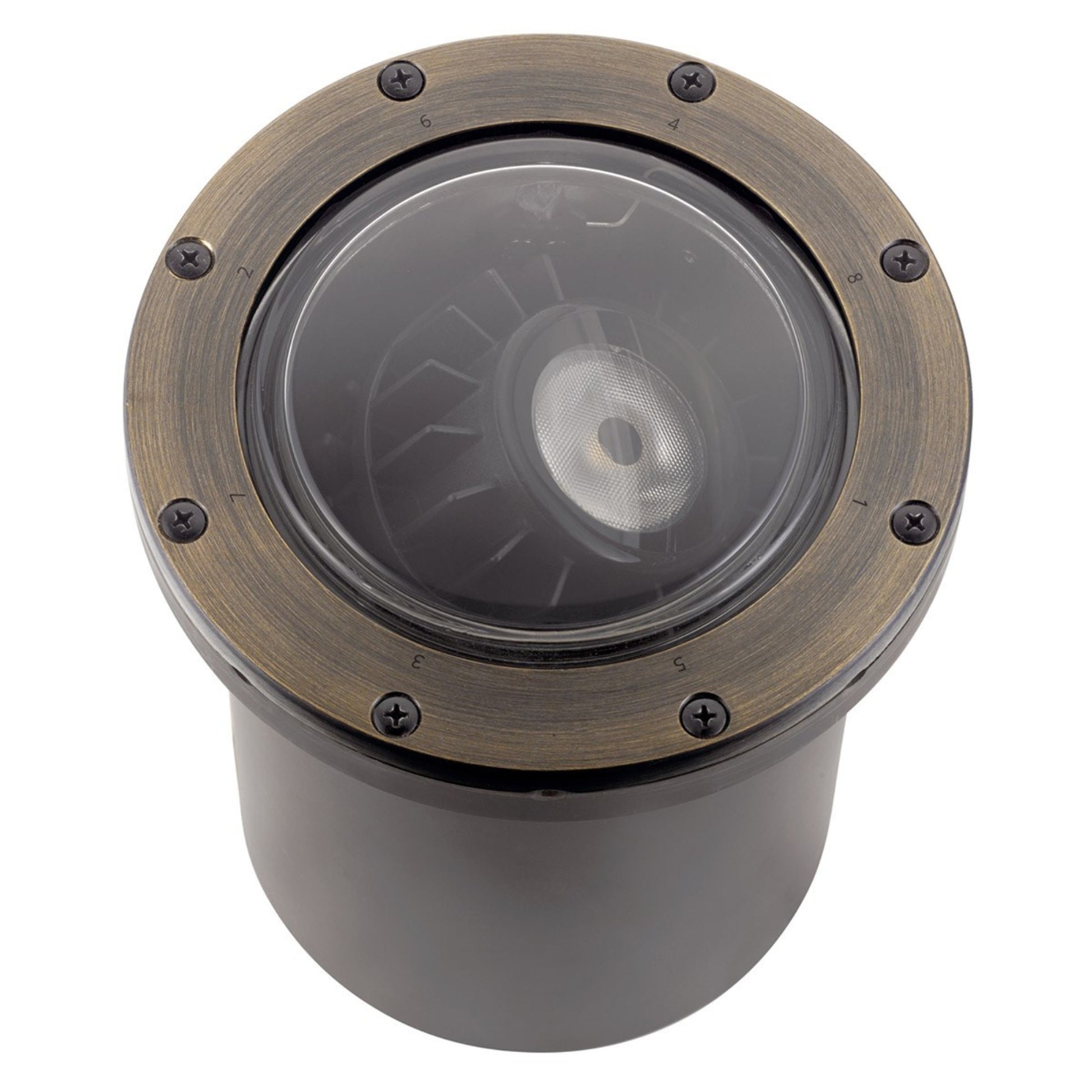 VLO LED In-Ground Landscape Light 35 Degree 3000K Centennial Brass - Bees Lighting