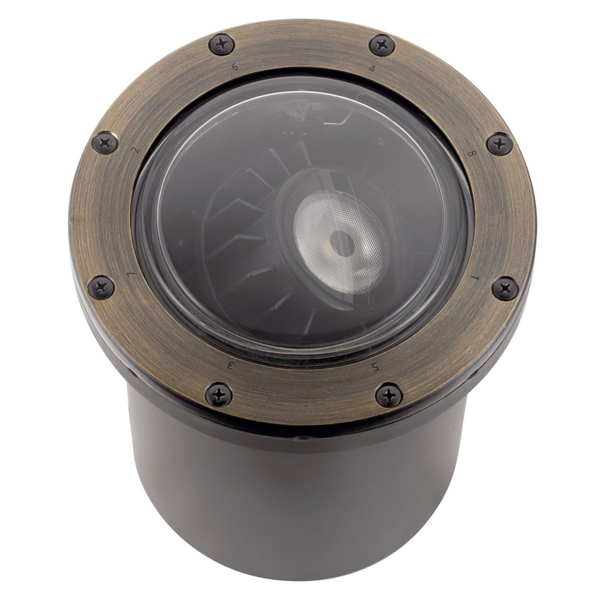 VLO LED In-Ground Landscape Light 60 Degree 2700K Centennial Brass - Bees Lighting