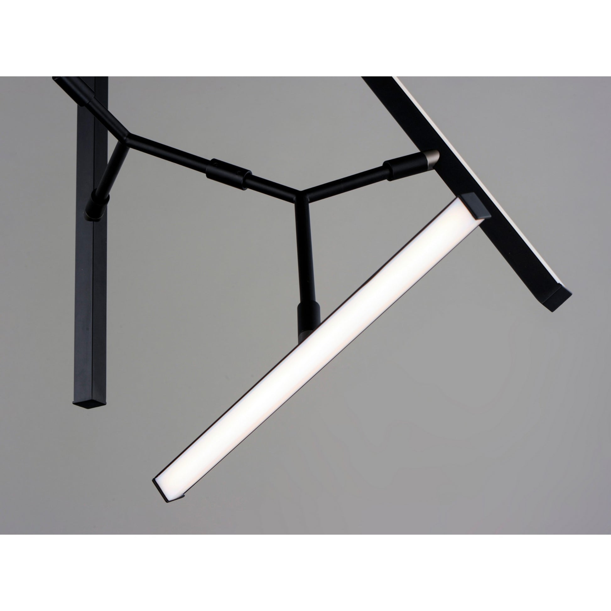 Robotica 37" 5-Light LED Pendant, Black Finish - Bees Lighting