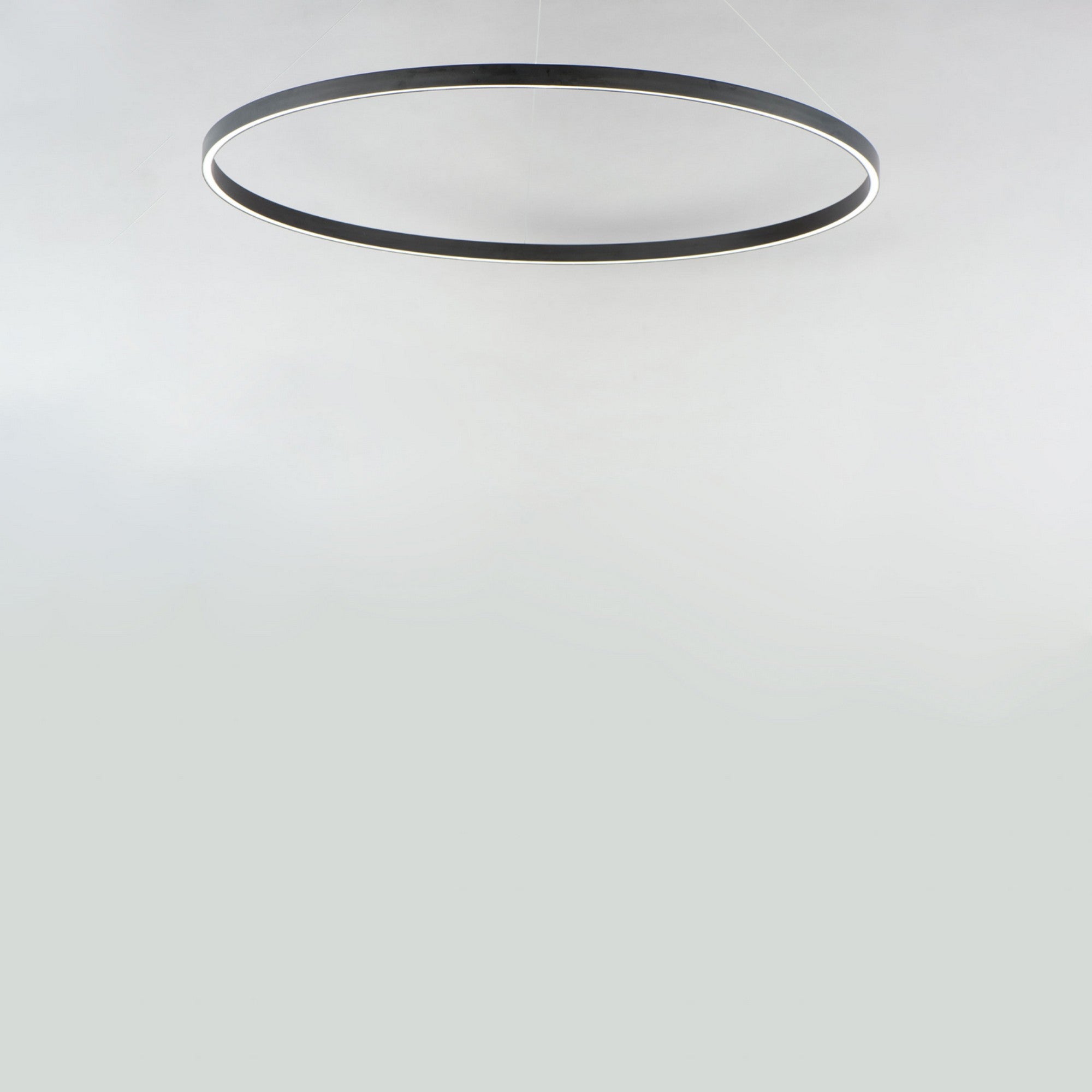 Groove WiZ 40" LED Pendant, Black Finish - Bees Lighting