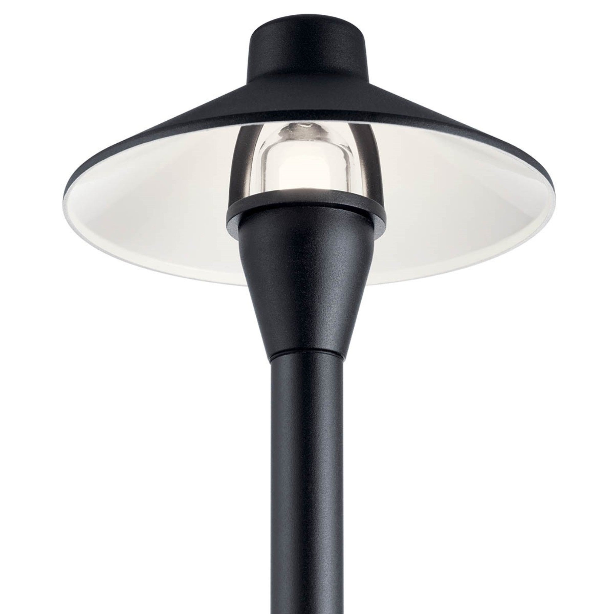 Traditional Path Light, Textured Black