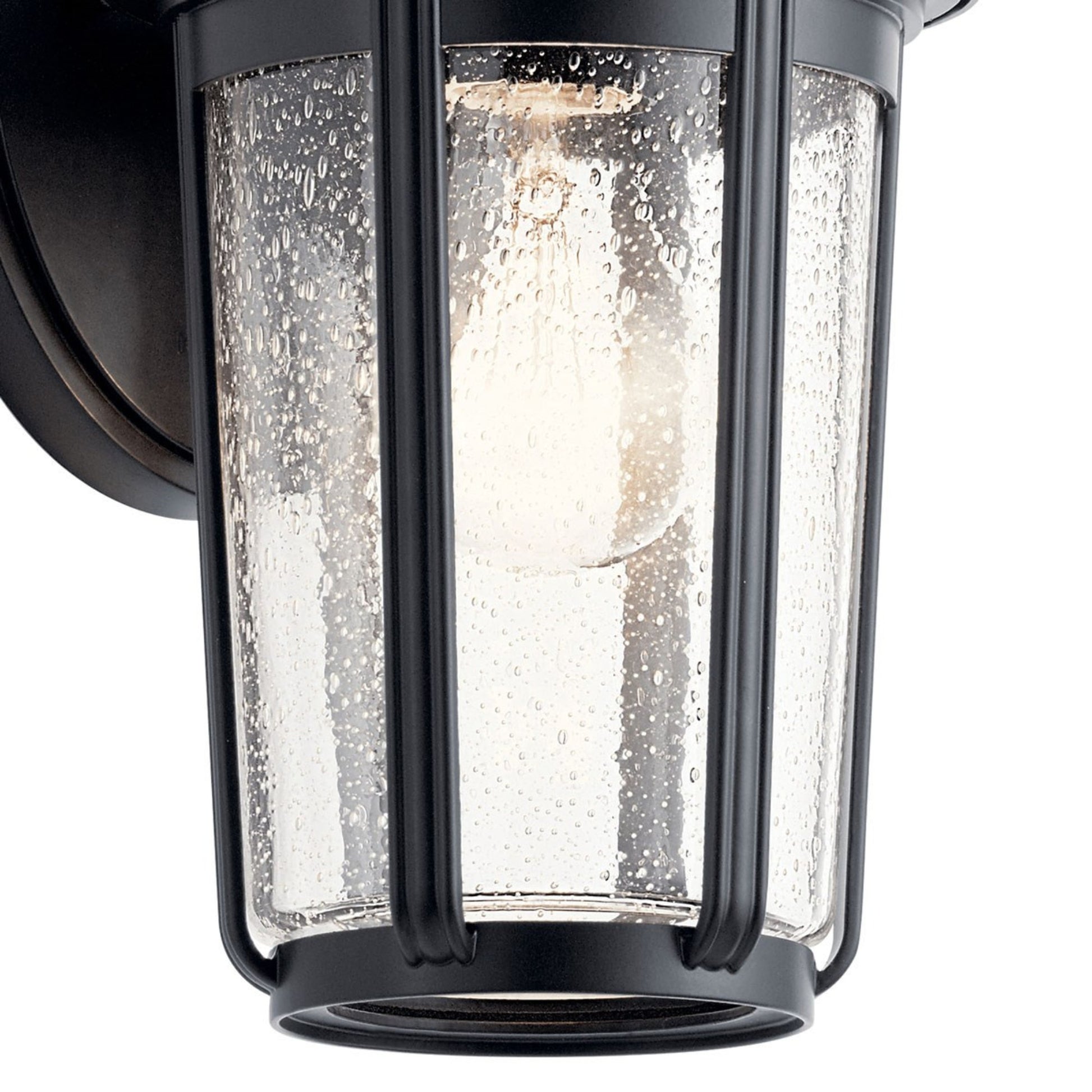 Fairfield 11" Outdoor Wall Light, Black Finish - Bees Lighting