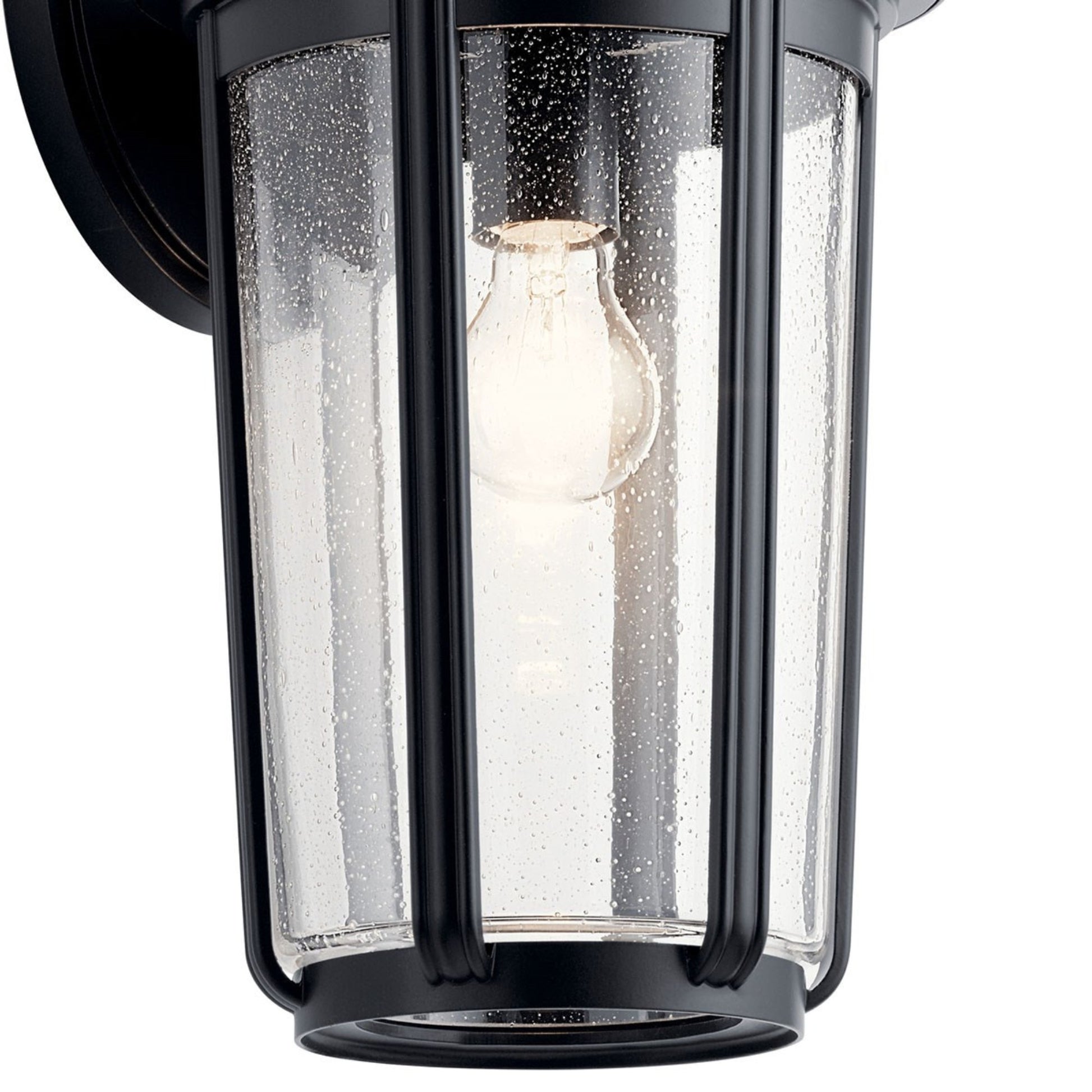Fairfield 17" Outdoor Wall Light, Black Finish - Bees Lighting