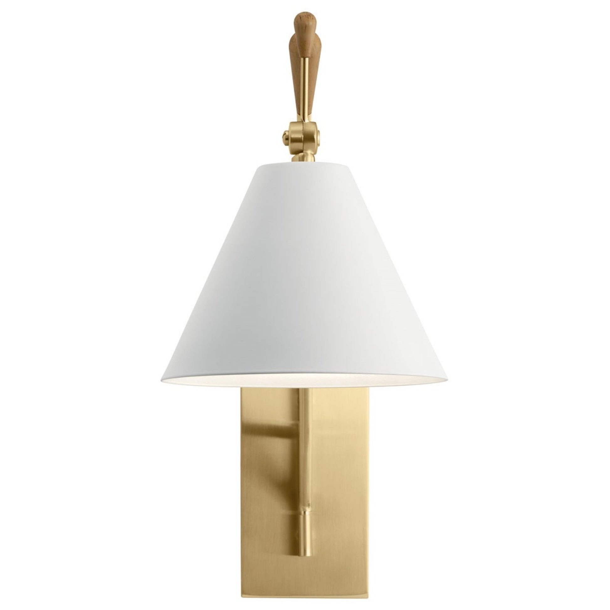 Finnick 9" Wall Sconce, Champagne Gold Finish - Bees Lighting
