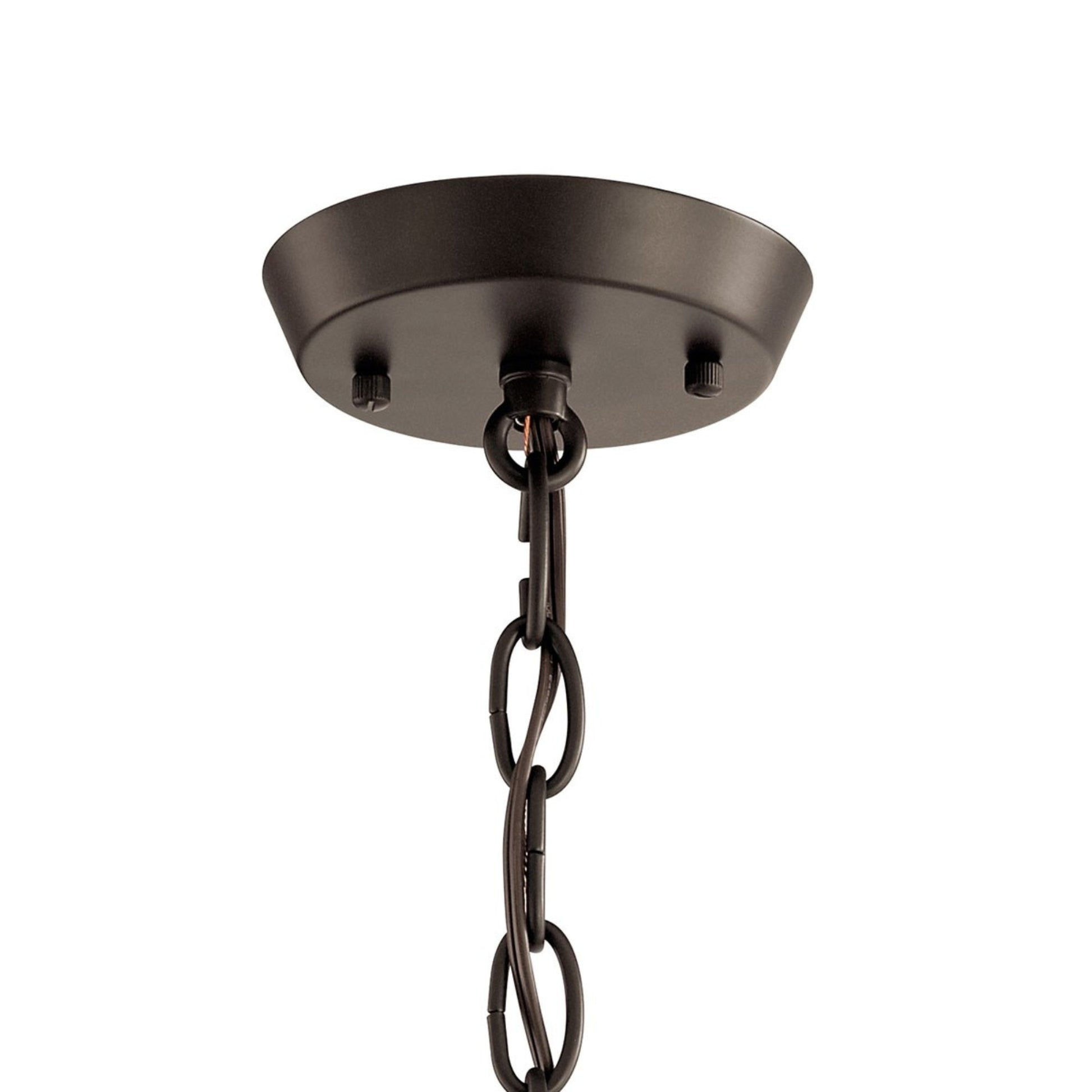 Kennewick 16" 3-Light Mini Chandelier, Olde Bronze Finish - Bees Lighting