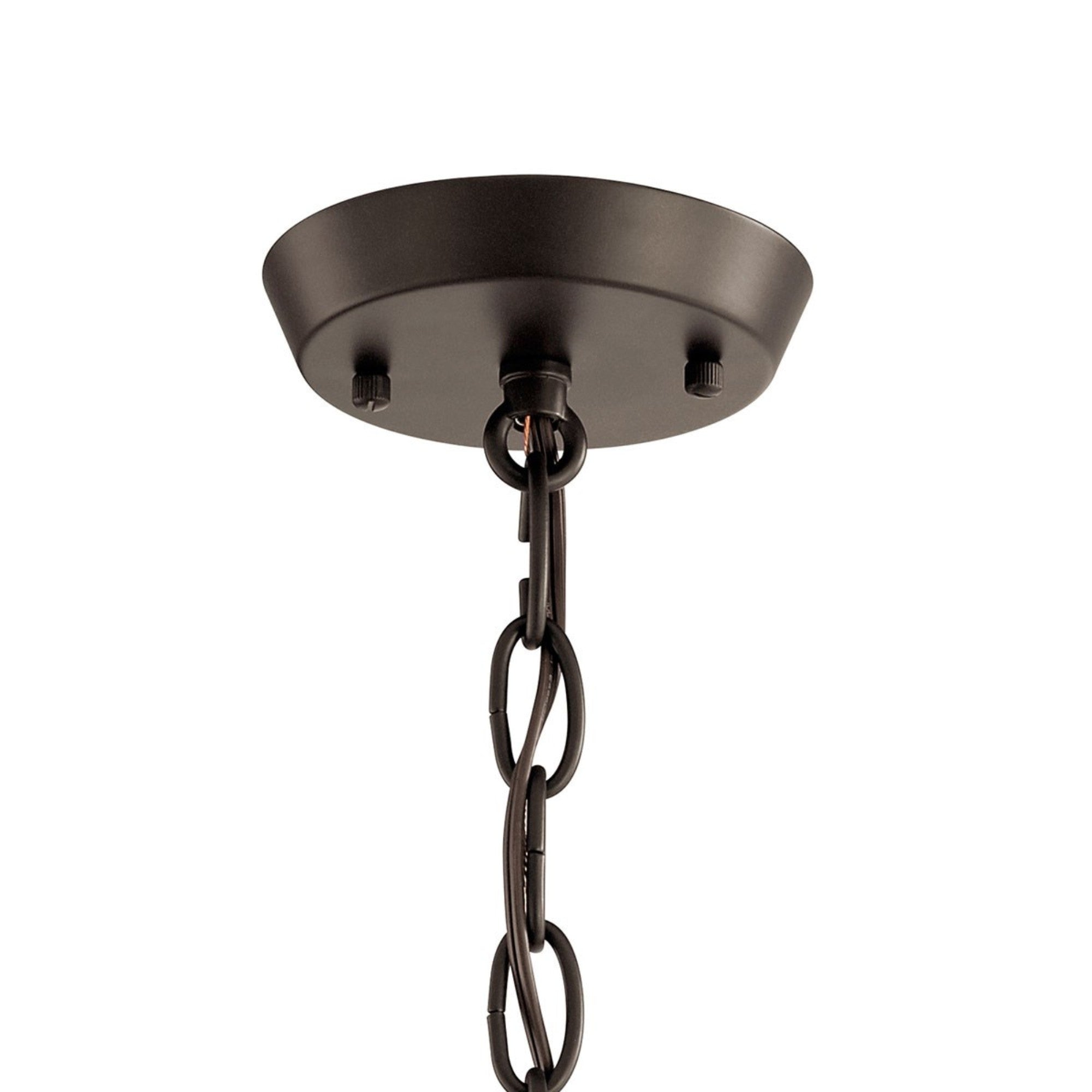 Kennewick 16" 3-Light Mini Chandelier, Olde Bronze Finish - Bees Lighting