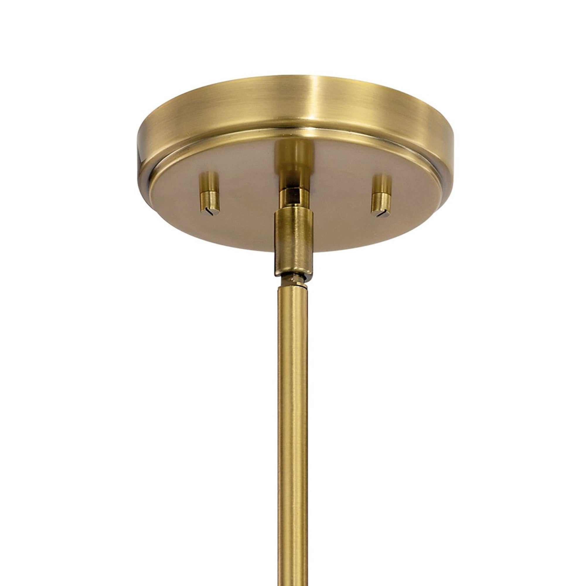 Kimrose 18" 3-Light Chandelier, Brushed Natural Brass Finish - Bees Lighting