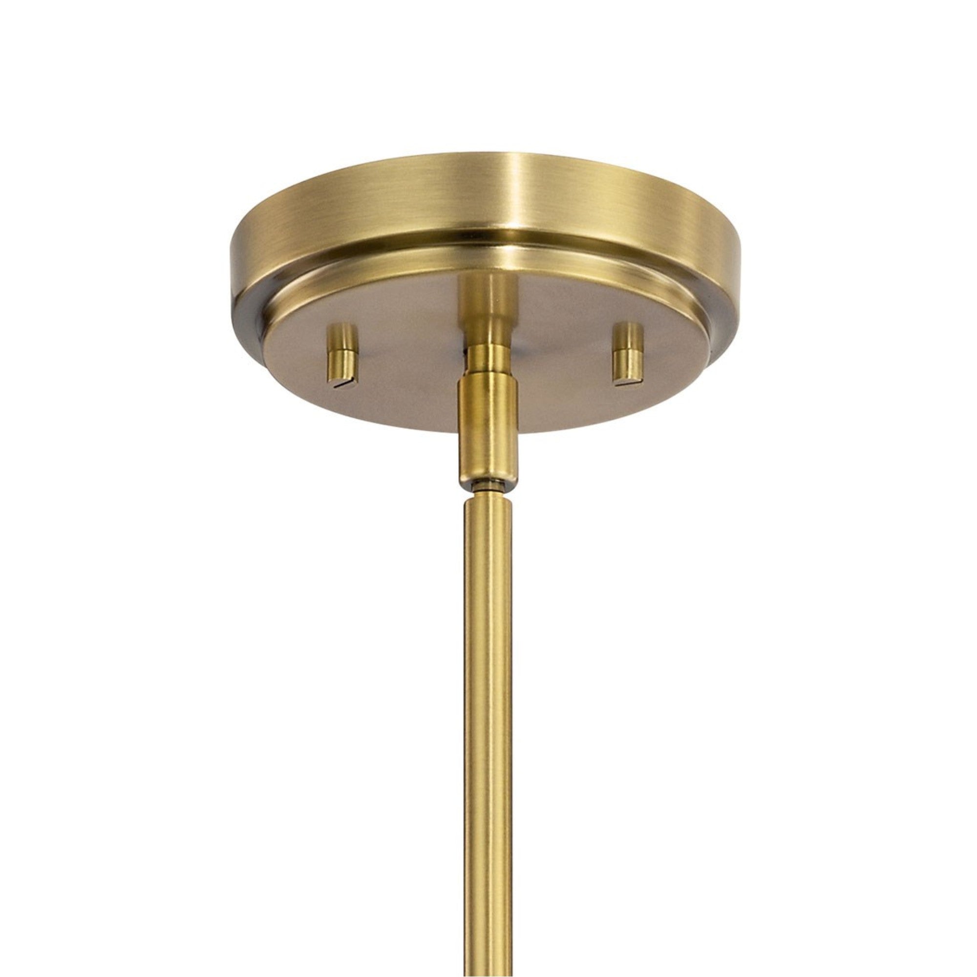 Kimrose 27" 6-Light Chandelier, Brushed Natural Brass Finish - Bees Lighting