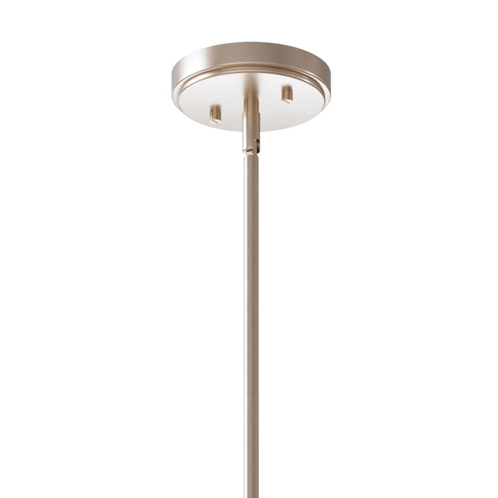 Kimrose 7" Mini Pendant, Polished Nickel Finish - Bees Lighting