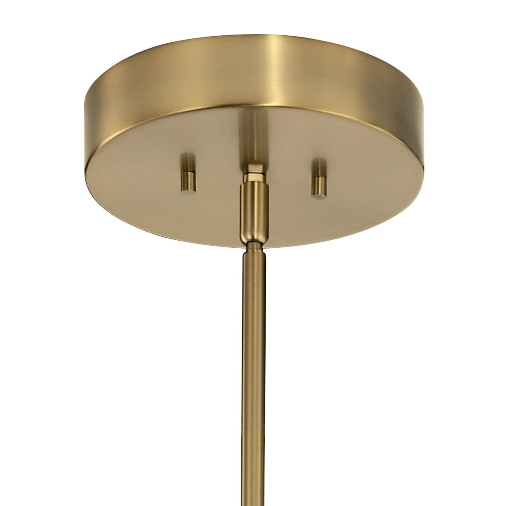 Baland 22" LED Chandelier, Brushed Natural Brass Finish - Bees Lighting