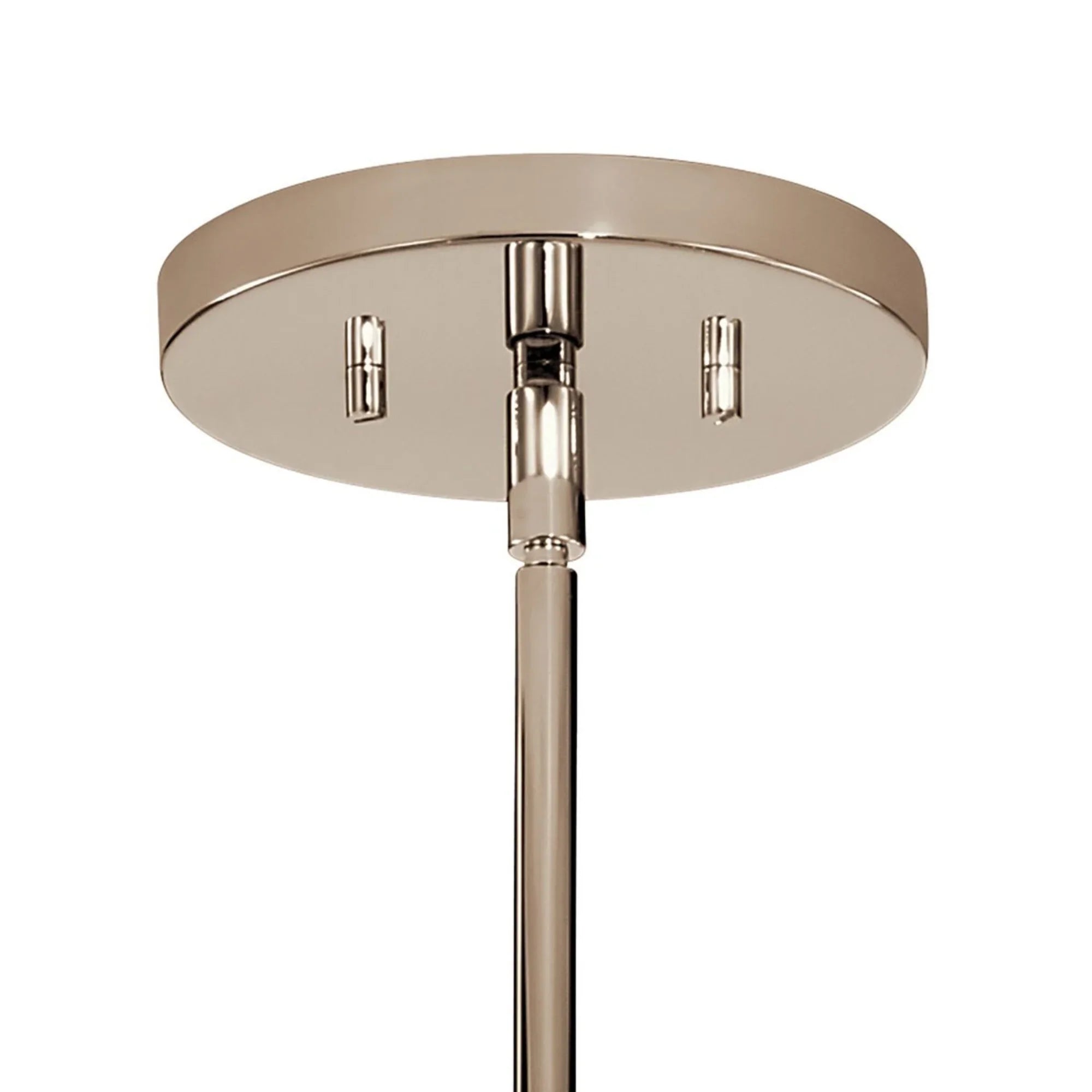 Tolani 34" 6-Light Chandelier, Polished Nickel Finish - Bees Lighting