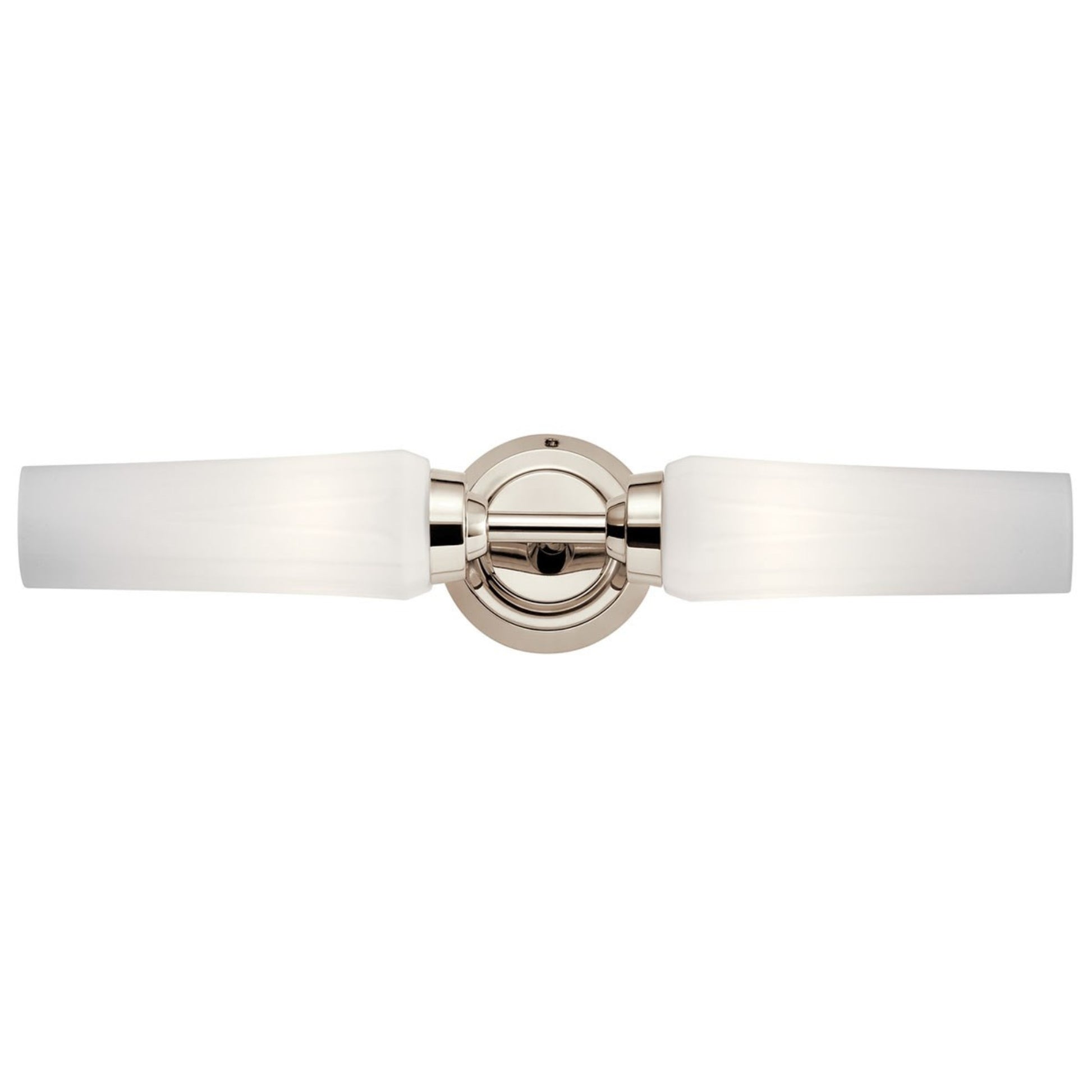 Truby 21" 2-Light Wall Sconce, Polished Nickel Finish - Bees Lighting
