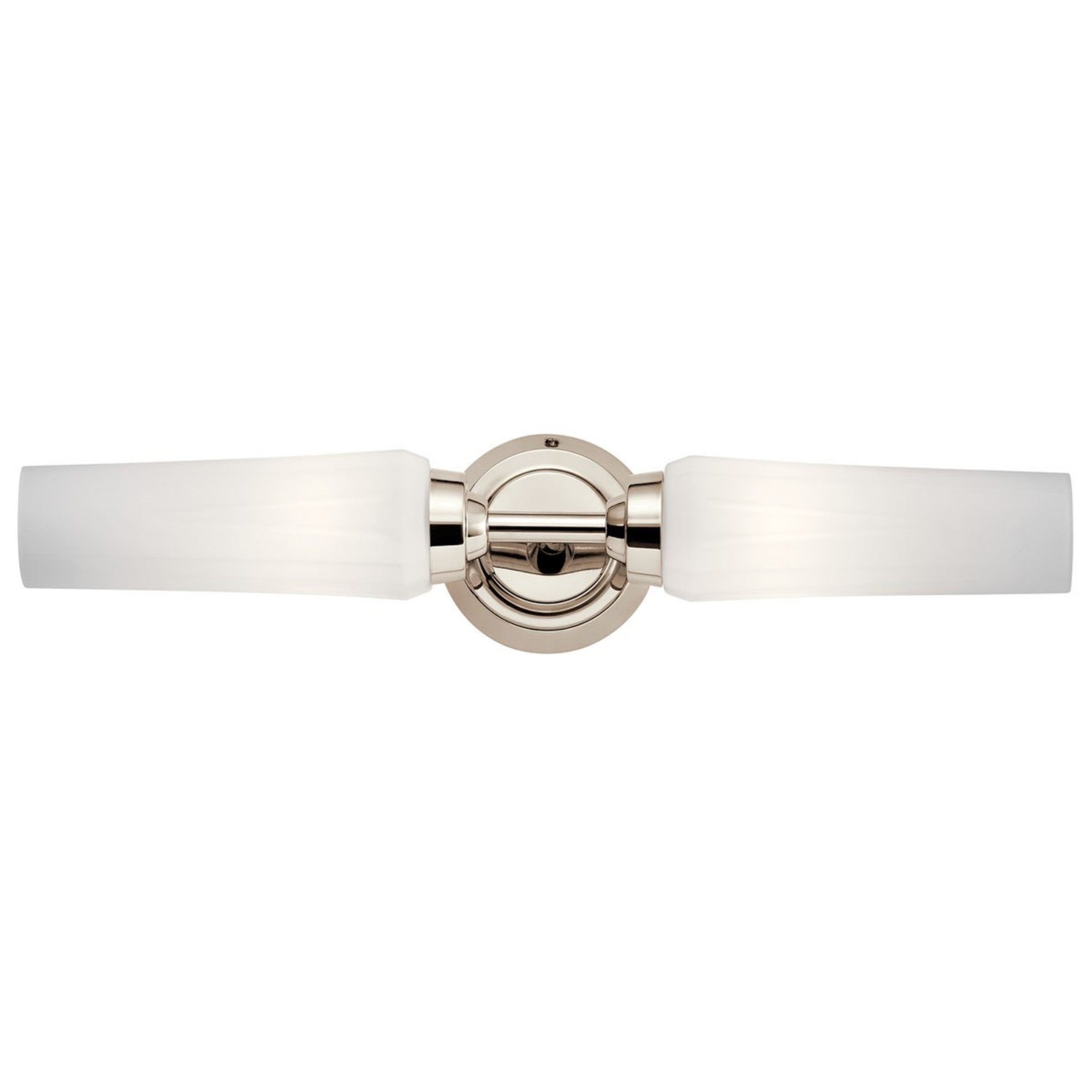 Truby 21" 2-Light Wall Sconce, Polished Nickel Finish - Bees Lighting