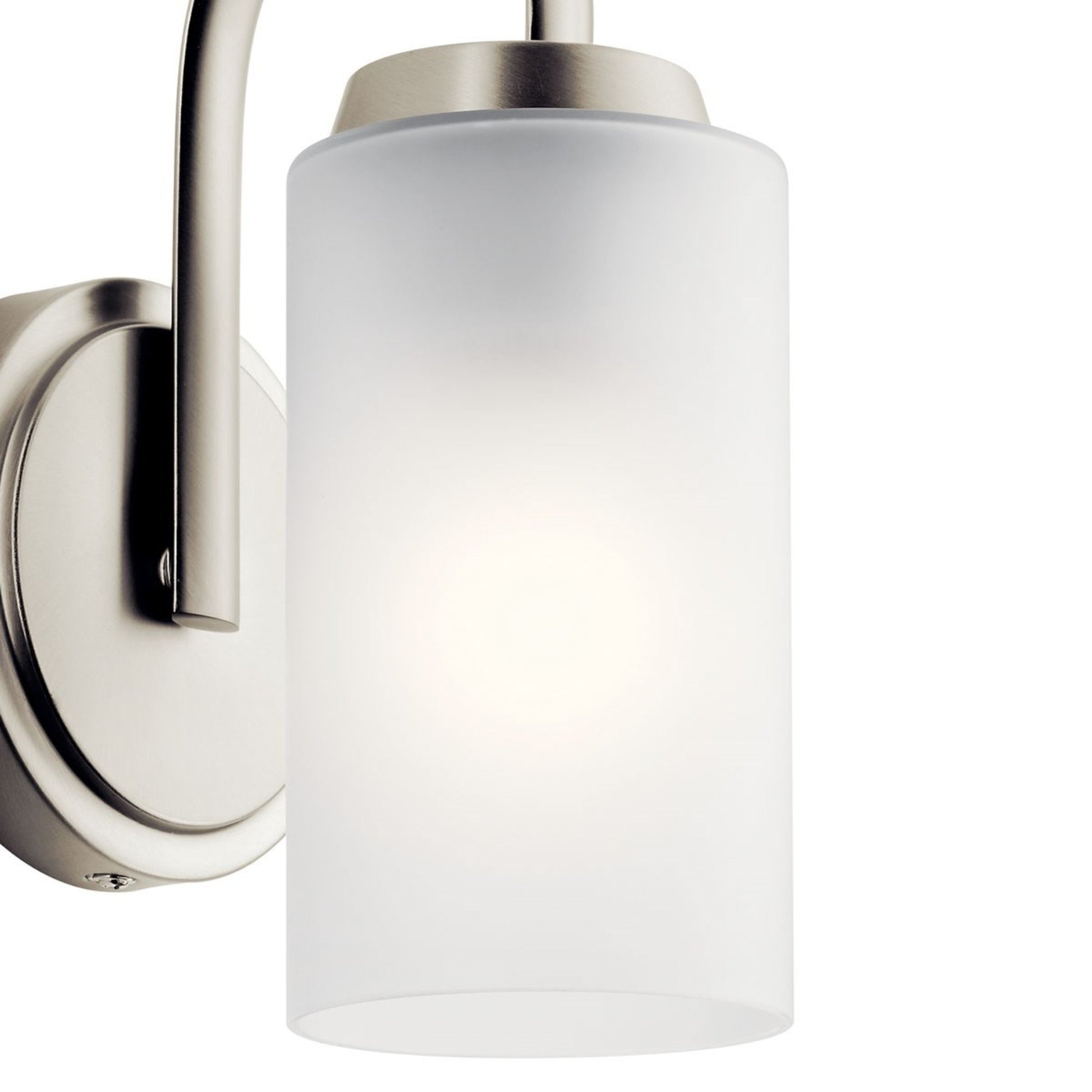 Kennewick 5" Wall Sconce, Brushed Nickel Finish - Bees Lighting