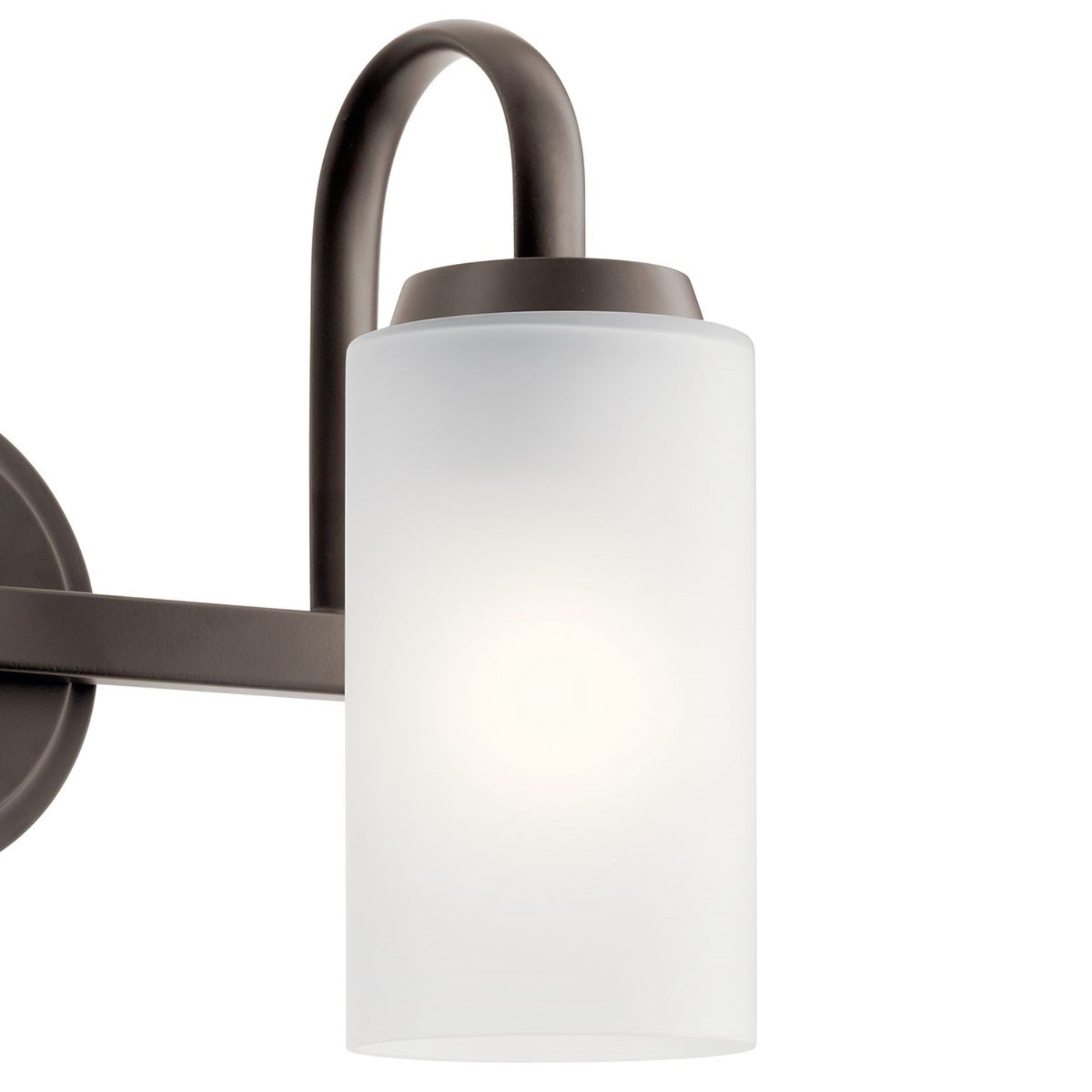 Kennewick 13" 2-Light Bath Vanity Light, Olde Bronze Finish - Bees Lighting