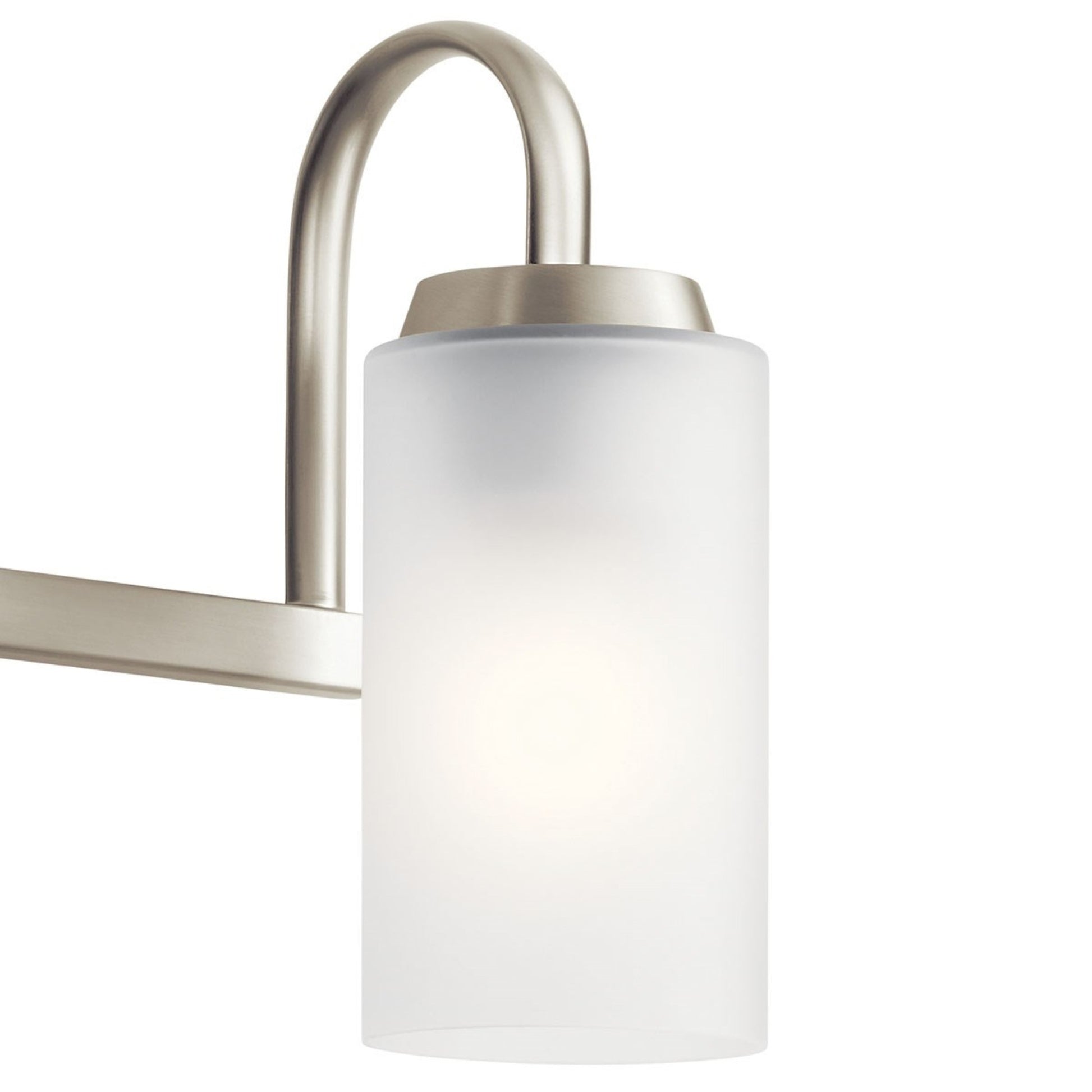 Kennewick 23" 3-Light Bath Vanity Light, Brushed Nickel Finish - Bees Lighting