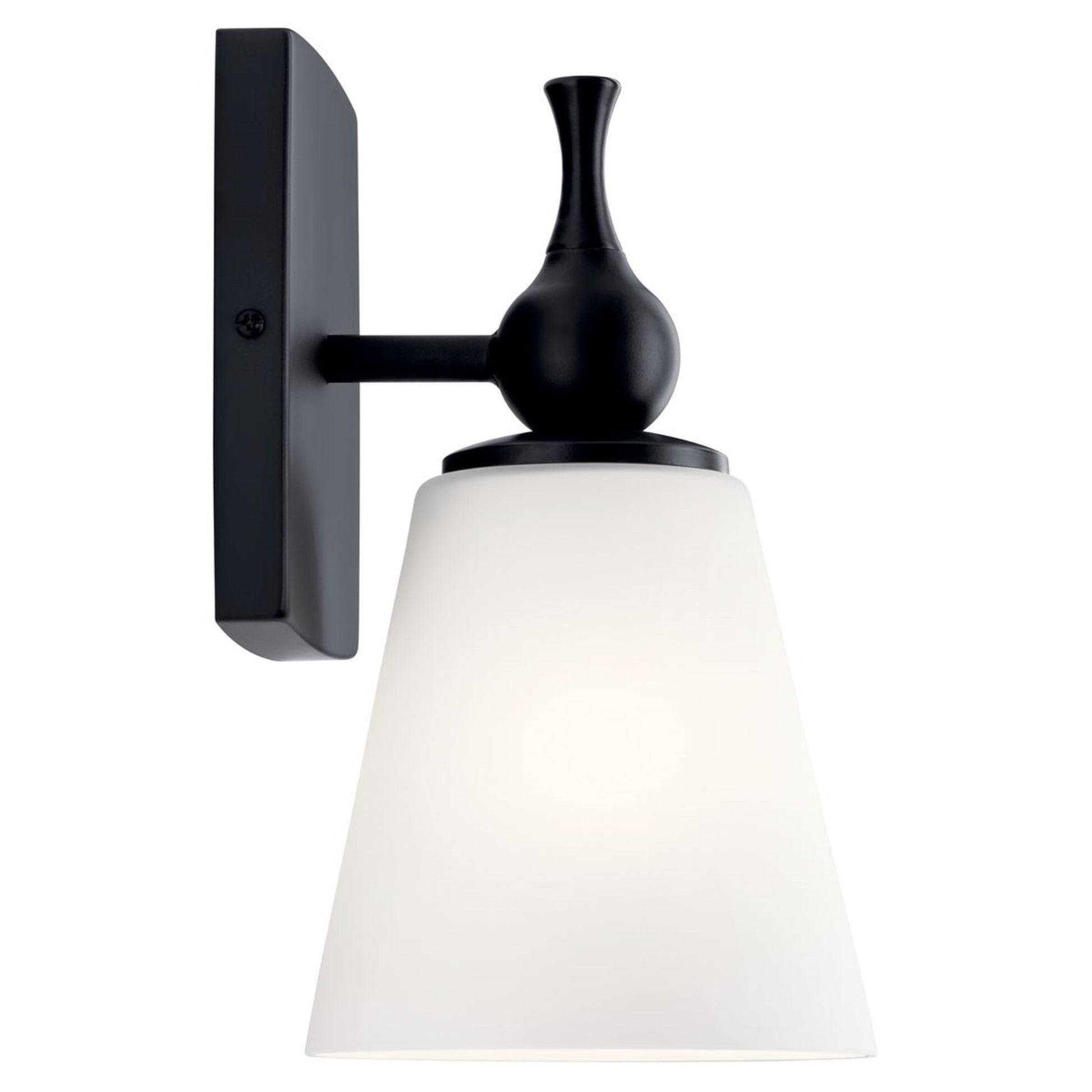 Cosabella 11" Wall Sconce, Black Finish - Bees Lighting