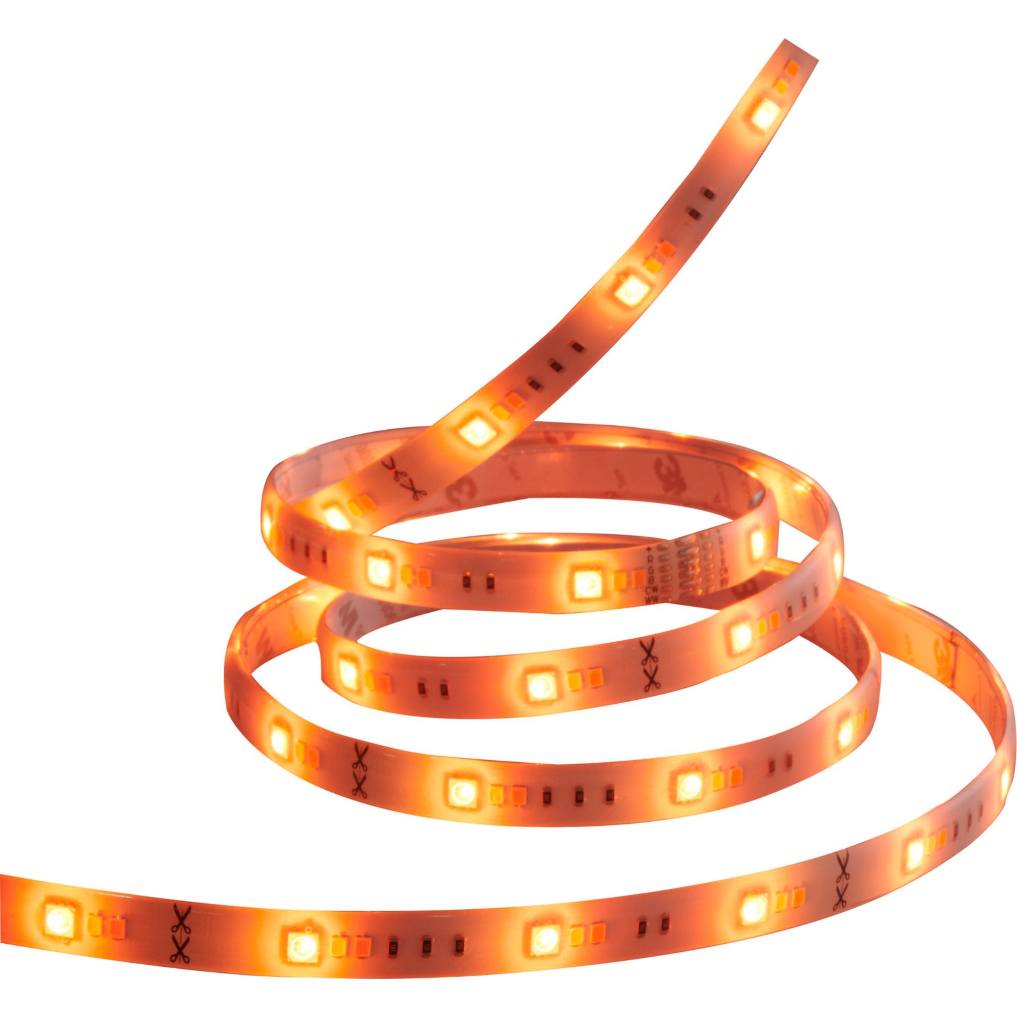 Starfish Wifi Smart LED Strip Light 3Ft Extension, Color Changing RGB + Tunable White, 12V - Bees Lighting