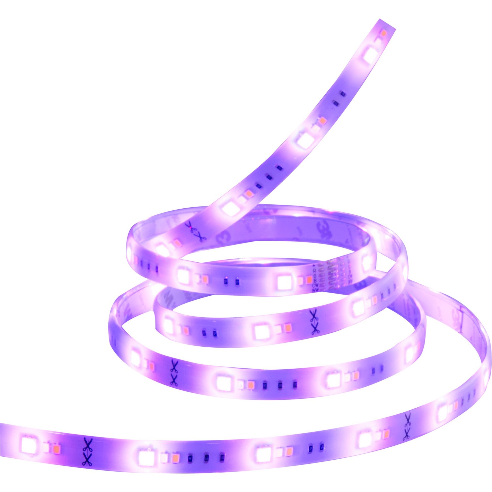 Starfish Wifi Smart LED Strip Light 3Ft Extension, Color Changing RGB + Tunable White, 12V - Bees Lighting