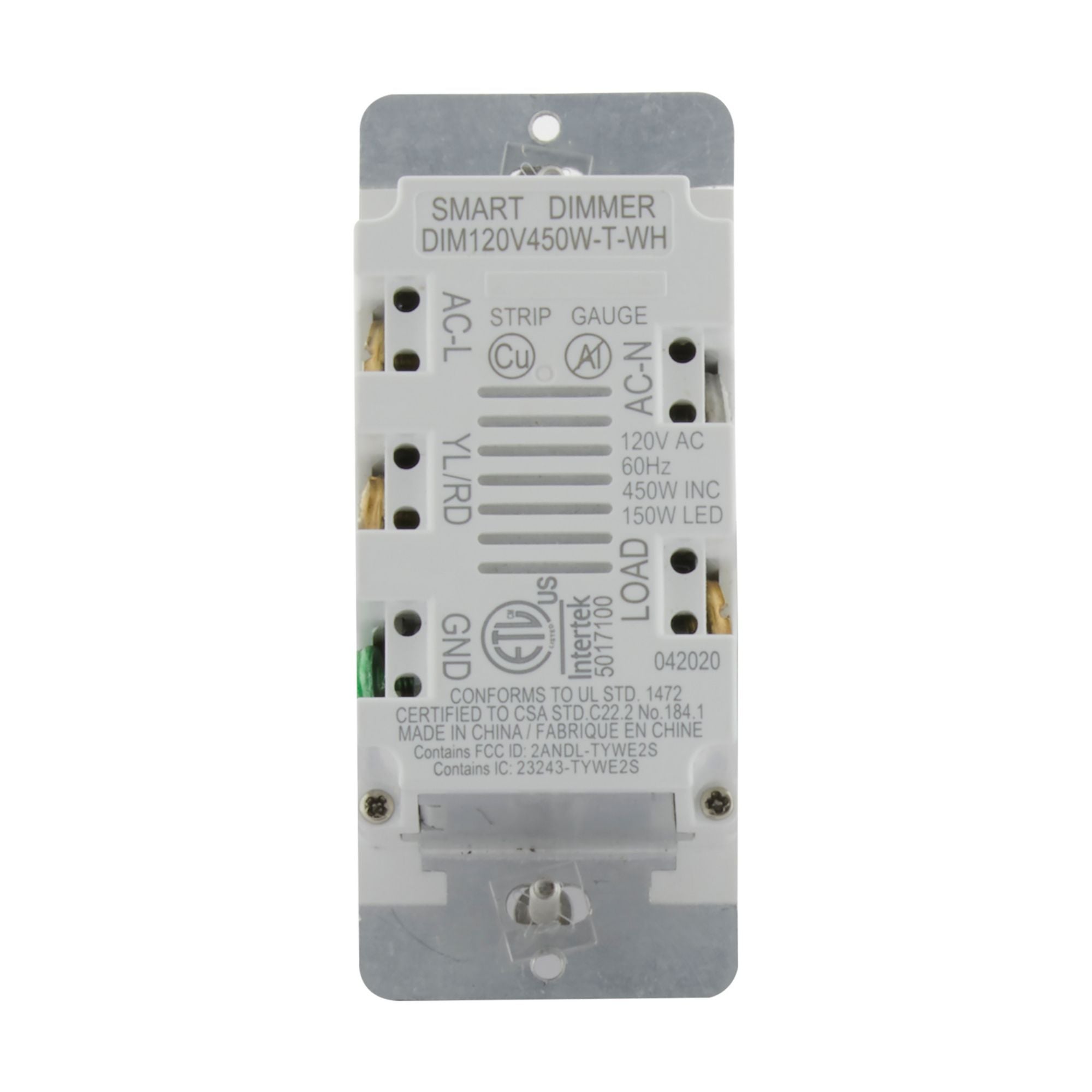 Starfish Smart LED Dimmer Switch 3-Way Neutral Required