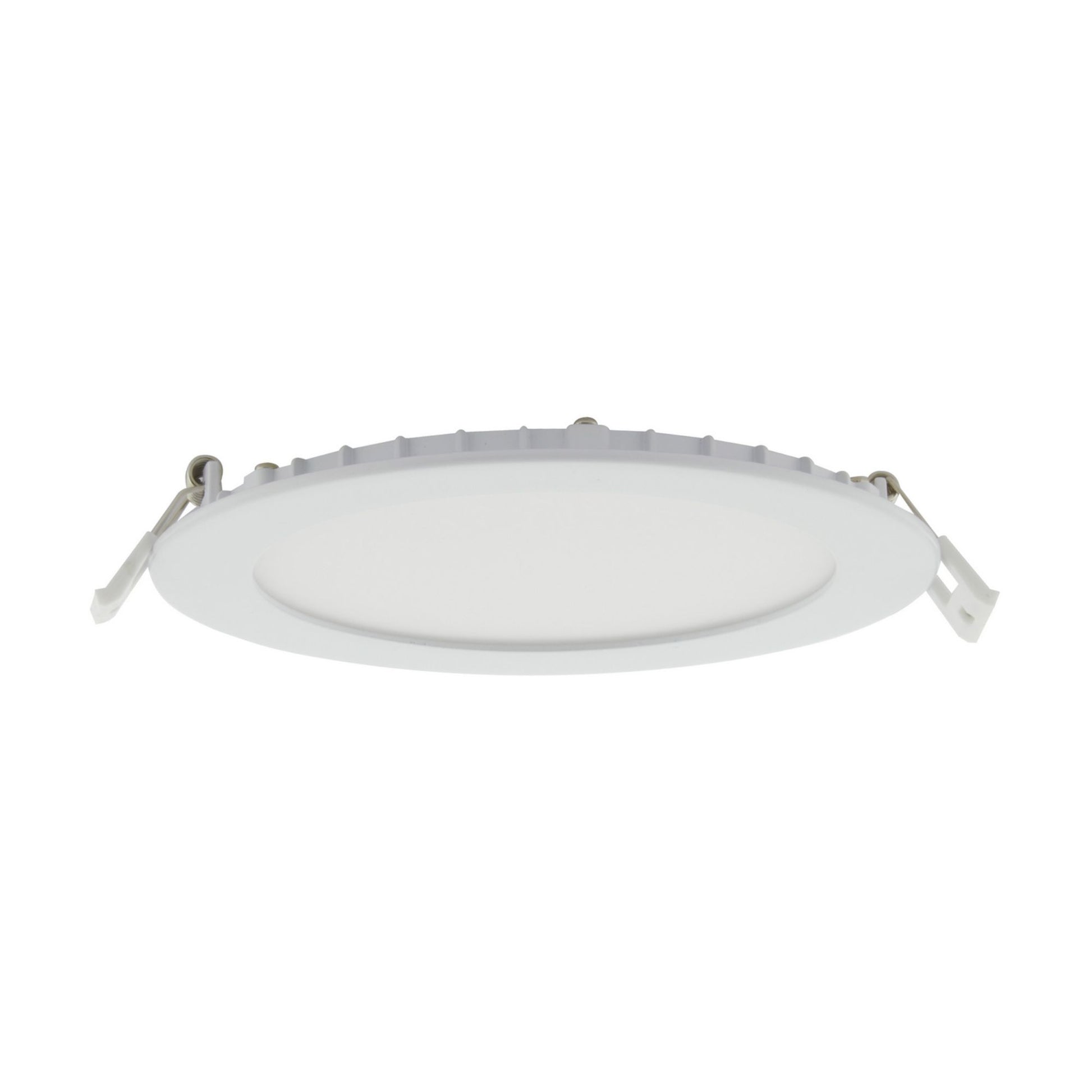 Edge-Lit 6" Round Canless LED Recessed Light, 12W, 900 Lm, 5-CCT - Bees Lighting