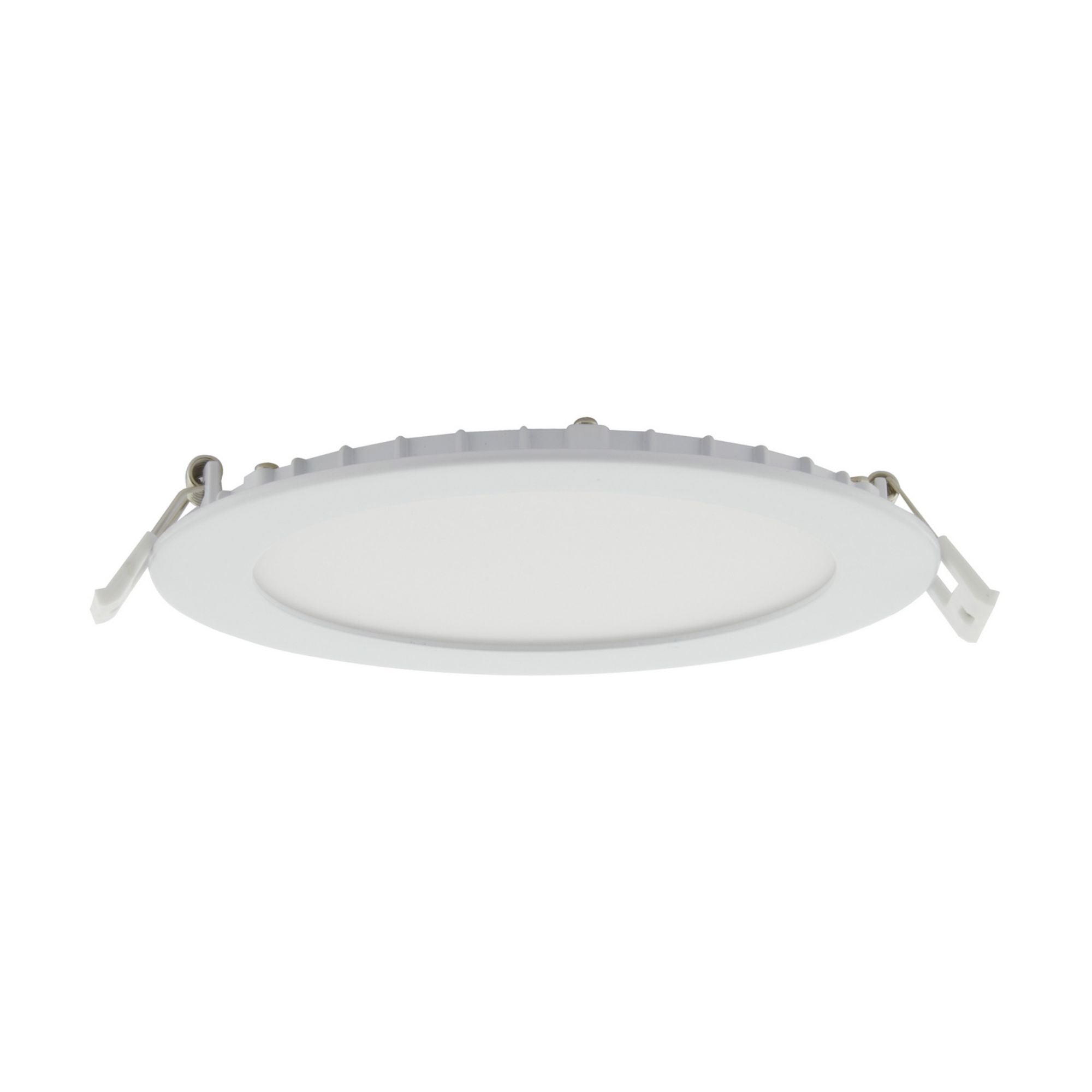 Edge-Lit 6" Round Canless LED Recessed Light, 12W, 900 Lm, 5-CCT - Bees Lighting