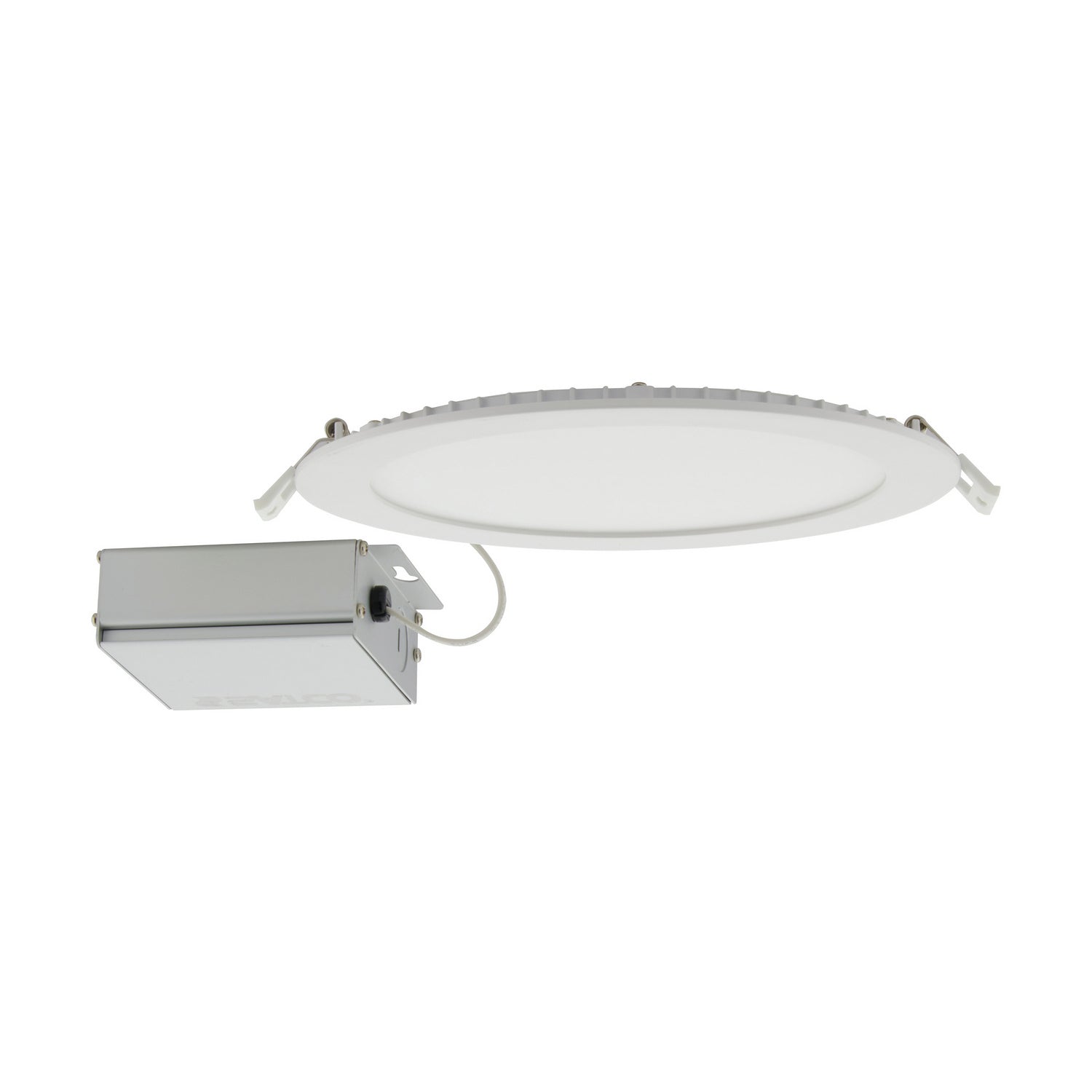 Edge-Lit 8" Round Canless LED Recessed Light, 24W, 1850 Lm, 5-CCT