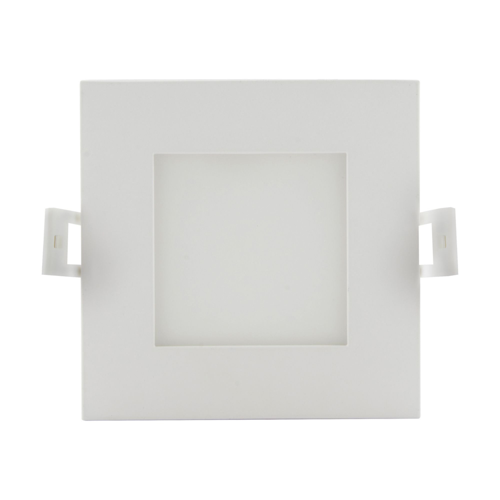 Edge-Lit 4" Square Canless LED Recessed Light, 10W, 600 Lm, 5-CCT - Bees Lighting