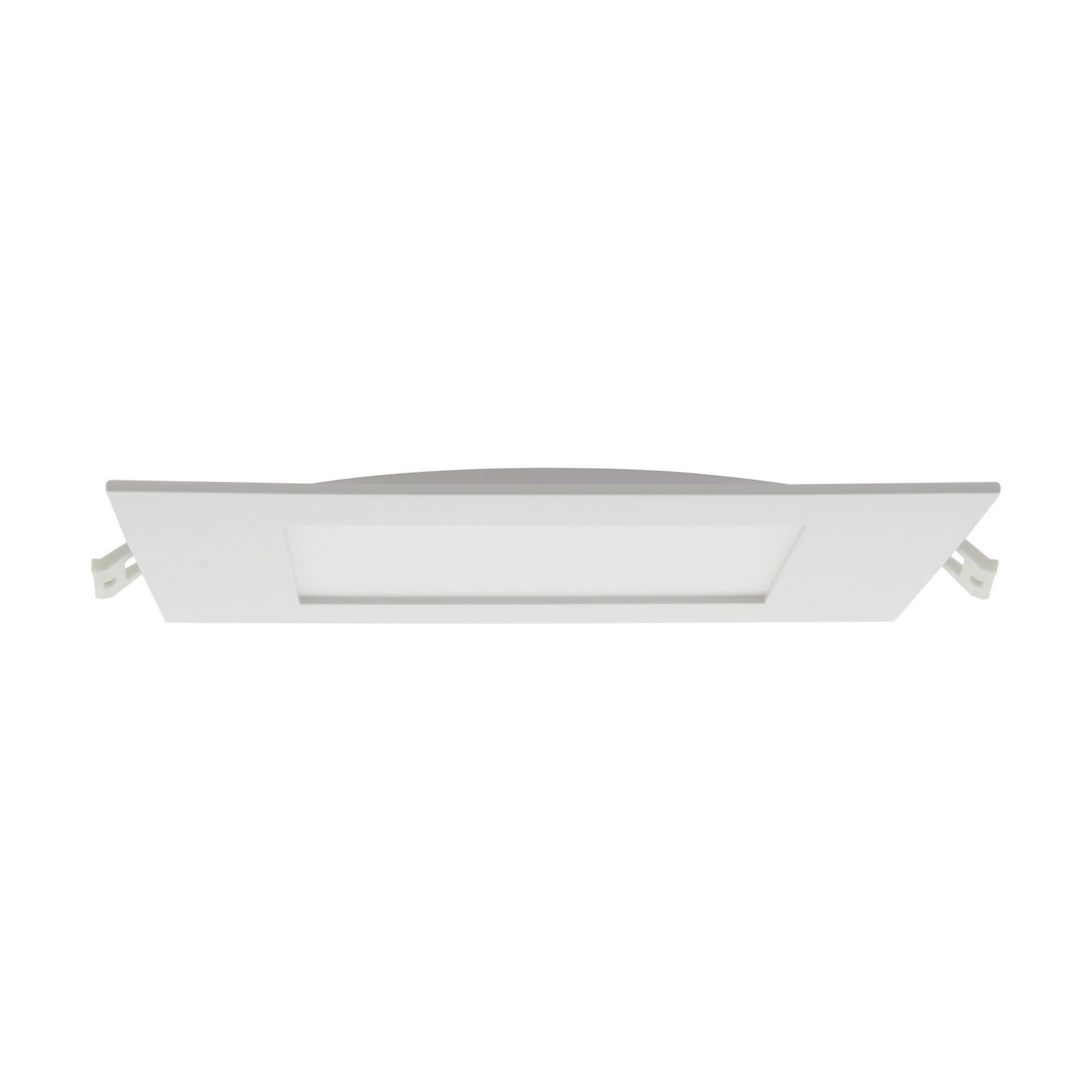 Edge-Lit 8" Square Canless LED Recessed Light, 24W, 1650 Lm, 5-CCT - Bees Lighting
