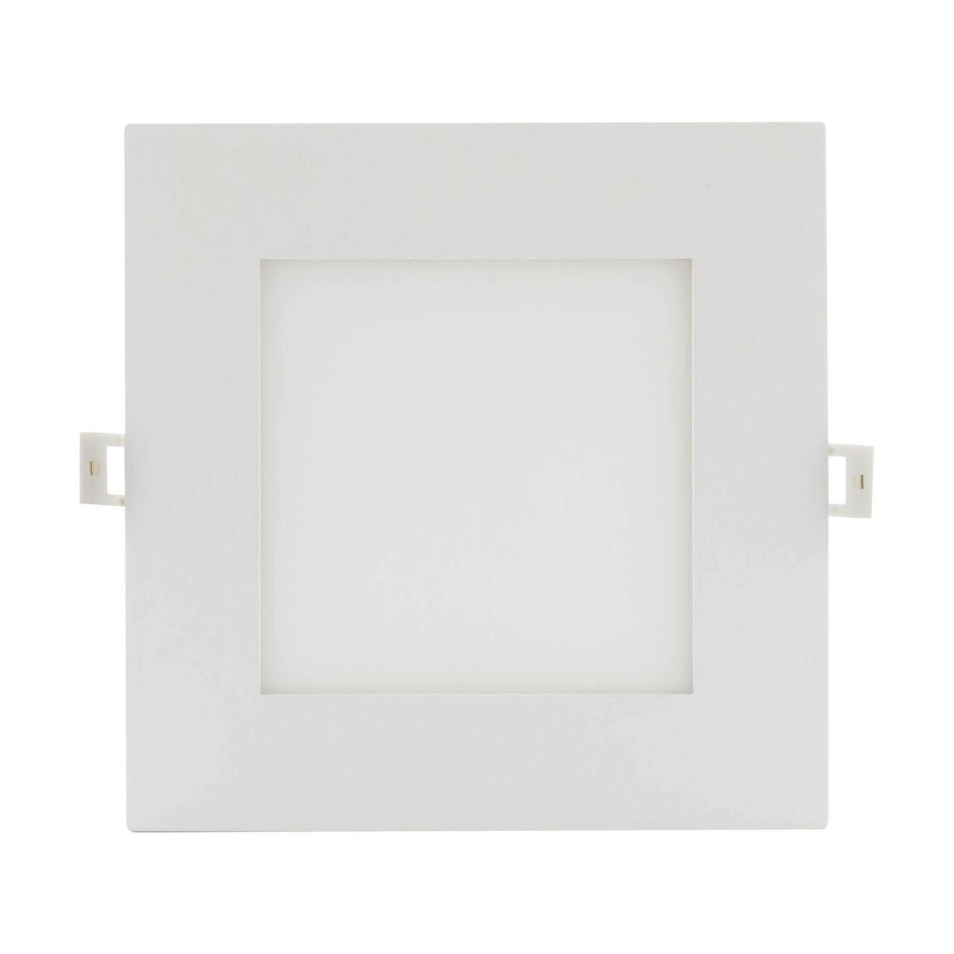 Edge-Lit 8" Square Canless LED Recessed Light, 24W, 1650 Lm, 5-CCT - Bees Lighting