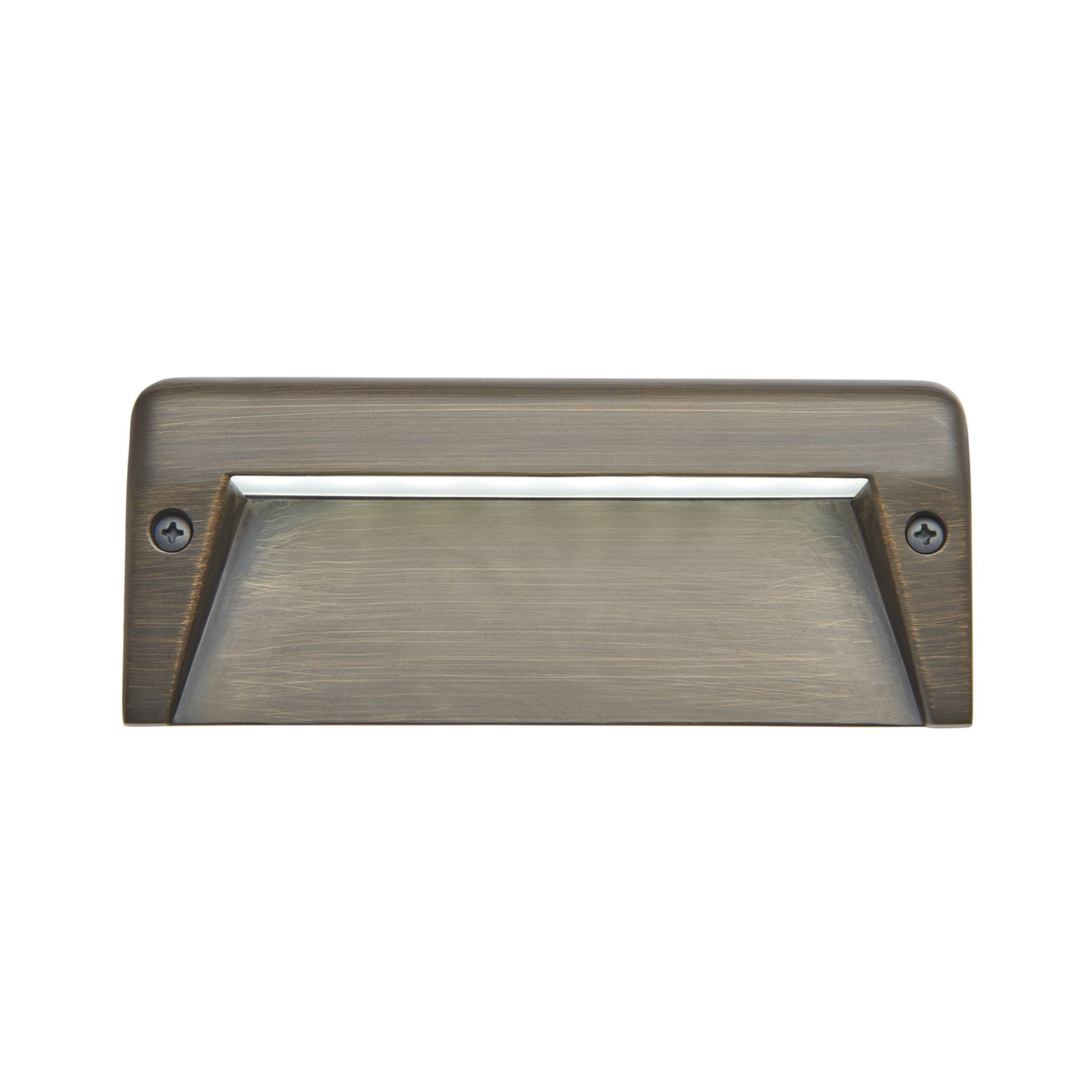 12V 6" LED Surface Mount Step Light 3000K Centennial Brass - Bees Lighting