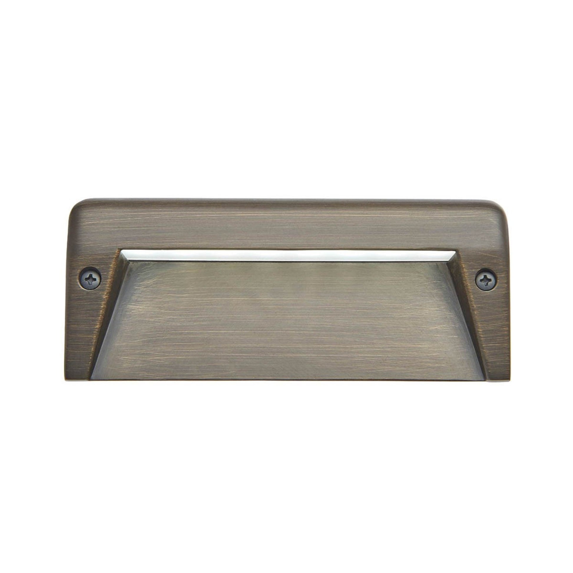 12V 6" LED Surface Mount Step Light 2700K Centennial Brass - Bees Lighting