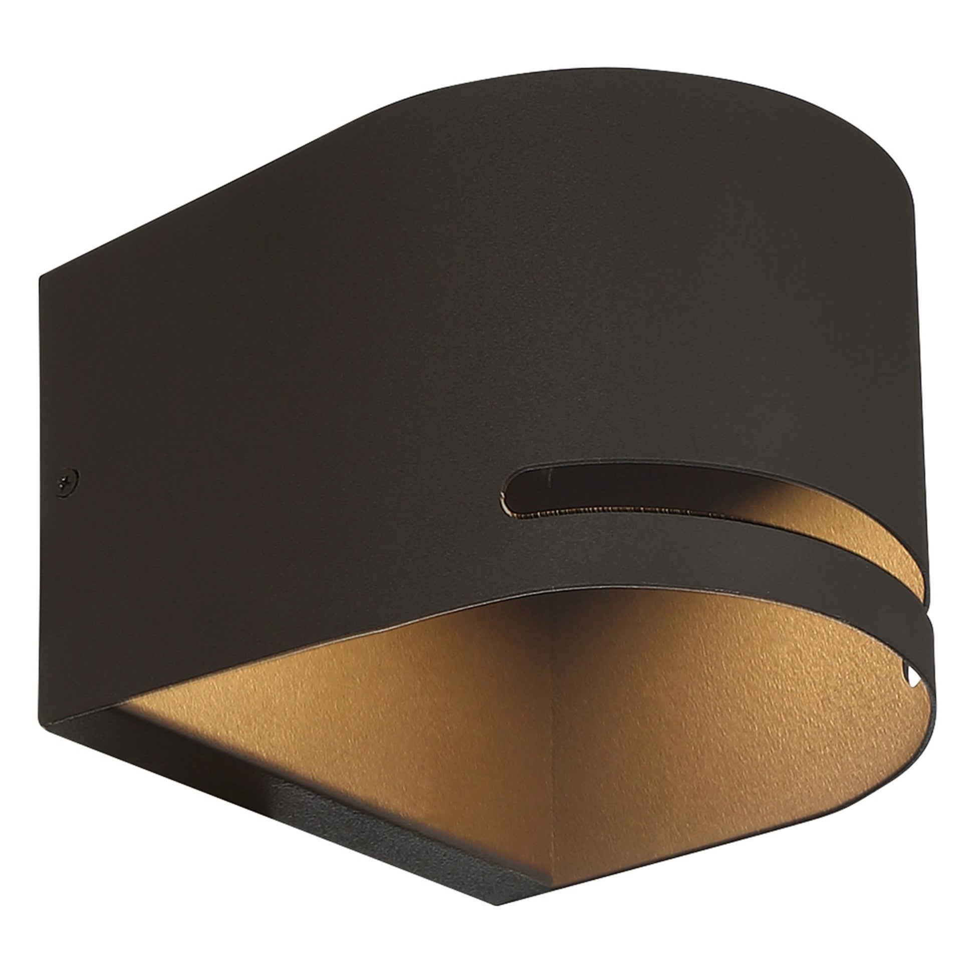 Vivre 6" LED Outdoor Wall Sconce, Bronze Finish - Bees Lighting