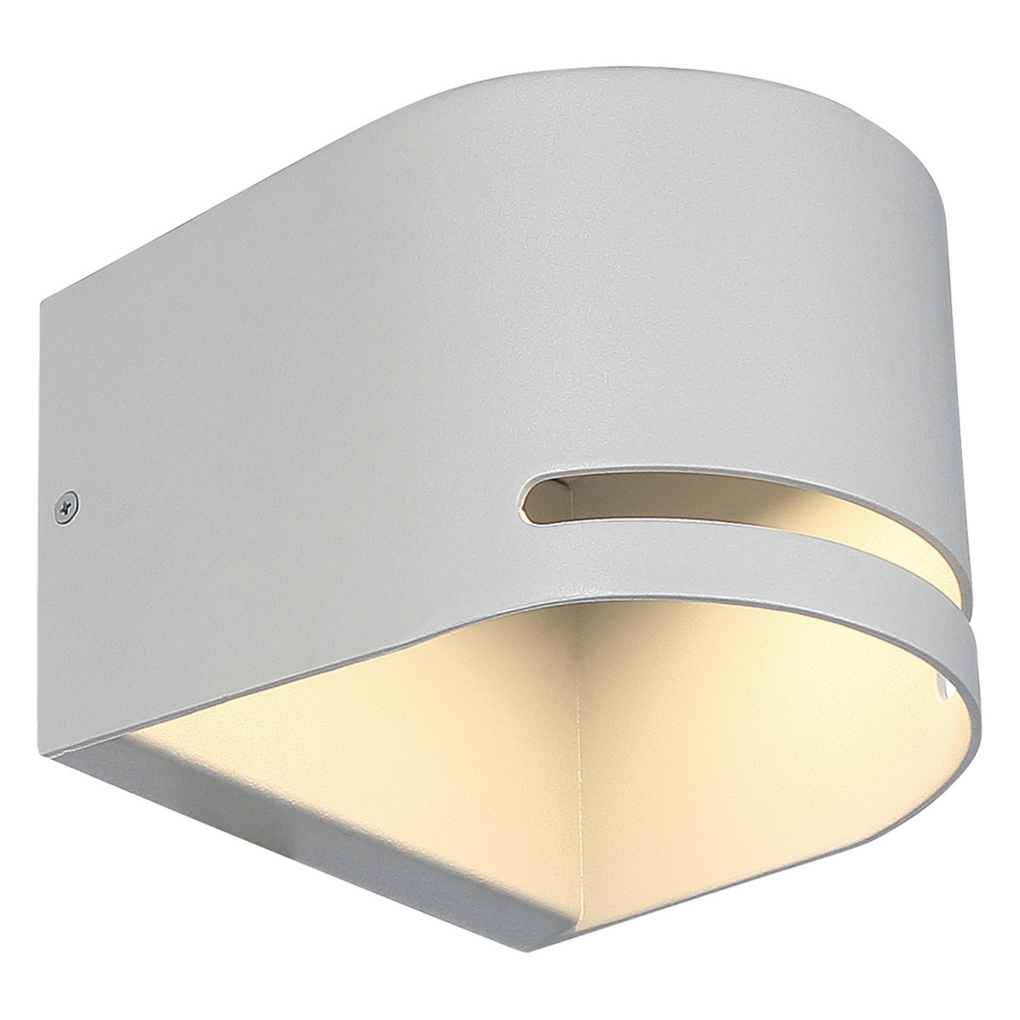 Vivre 6" LED Outdoor Wall Sconce, Satin Finish - Bees Lighting
