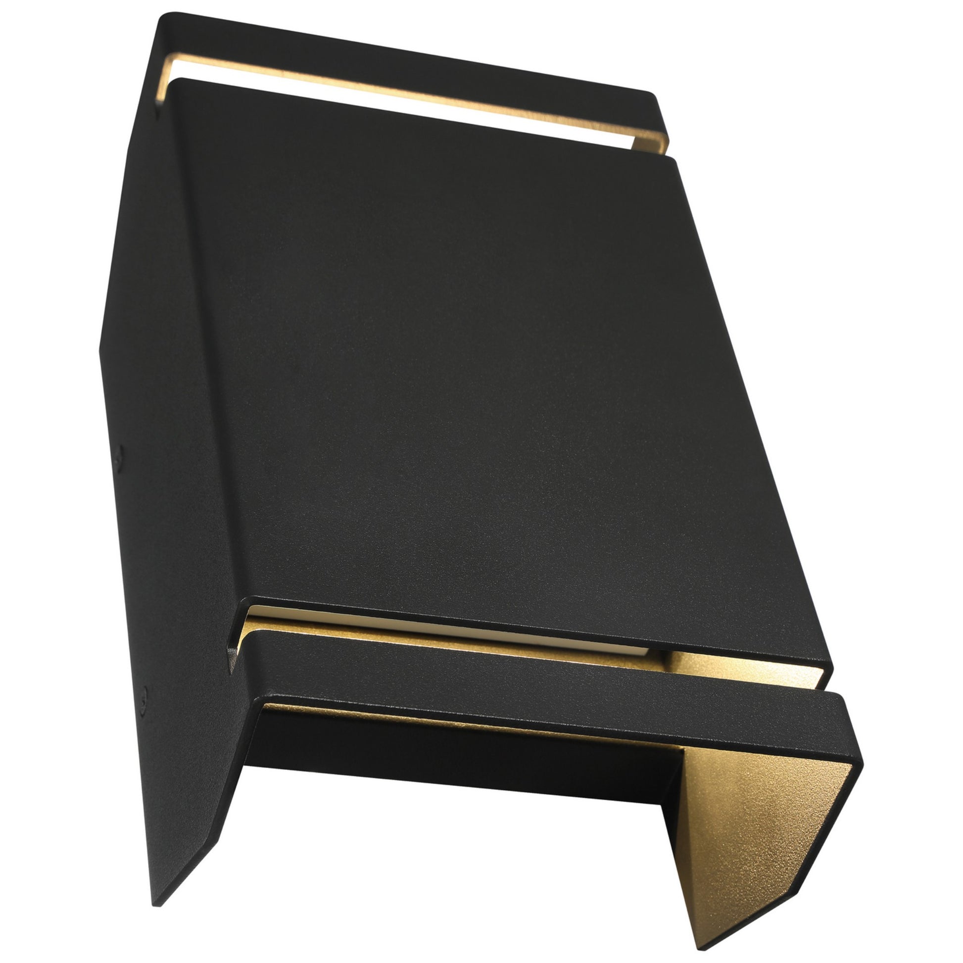 La Vida 10" LED Outdoor Wall Sconce, Black Finish - Bees Lighting