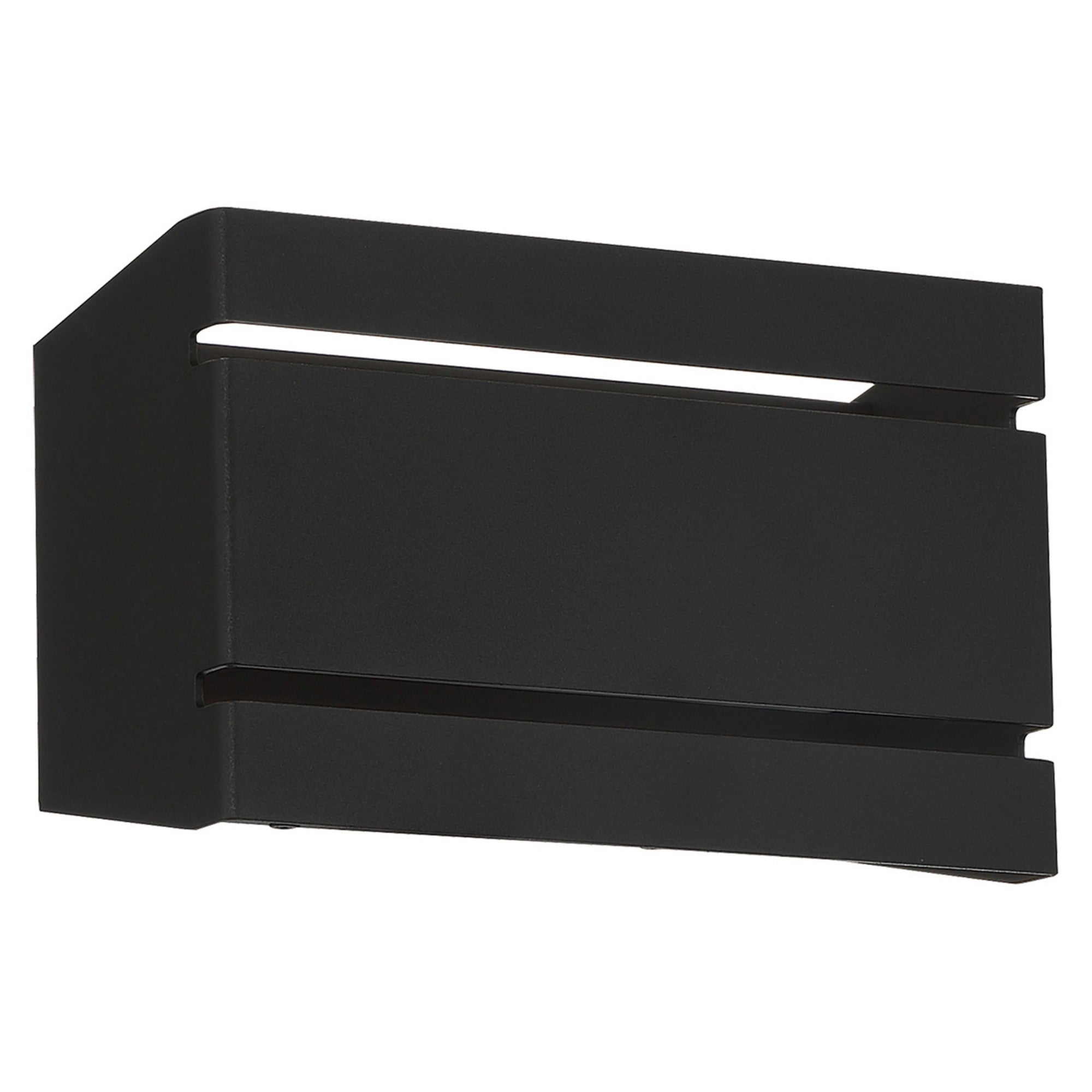 La Vida 9" LED Outdoor Wall Sconce, Black Finish - Bees Lighting