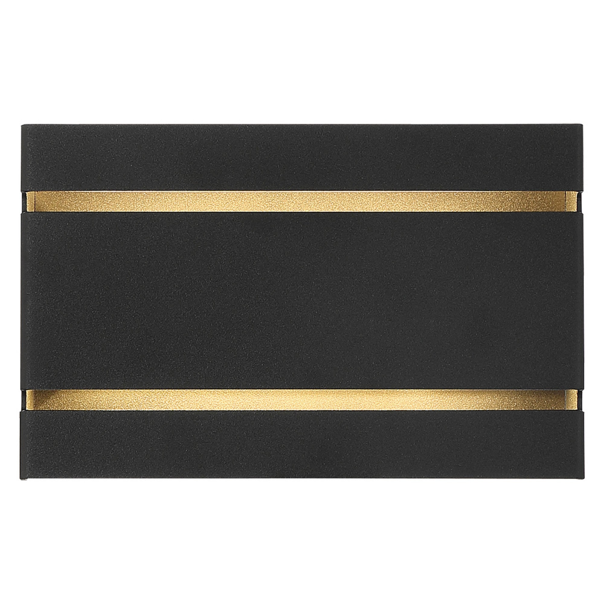La Vida 9" LED Outdoor Wall Sconce, Black Finish - Bees Lighting