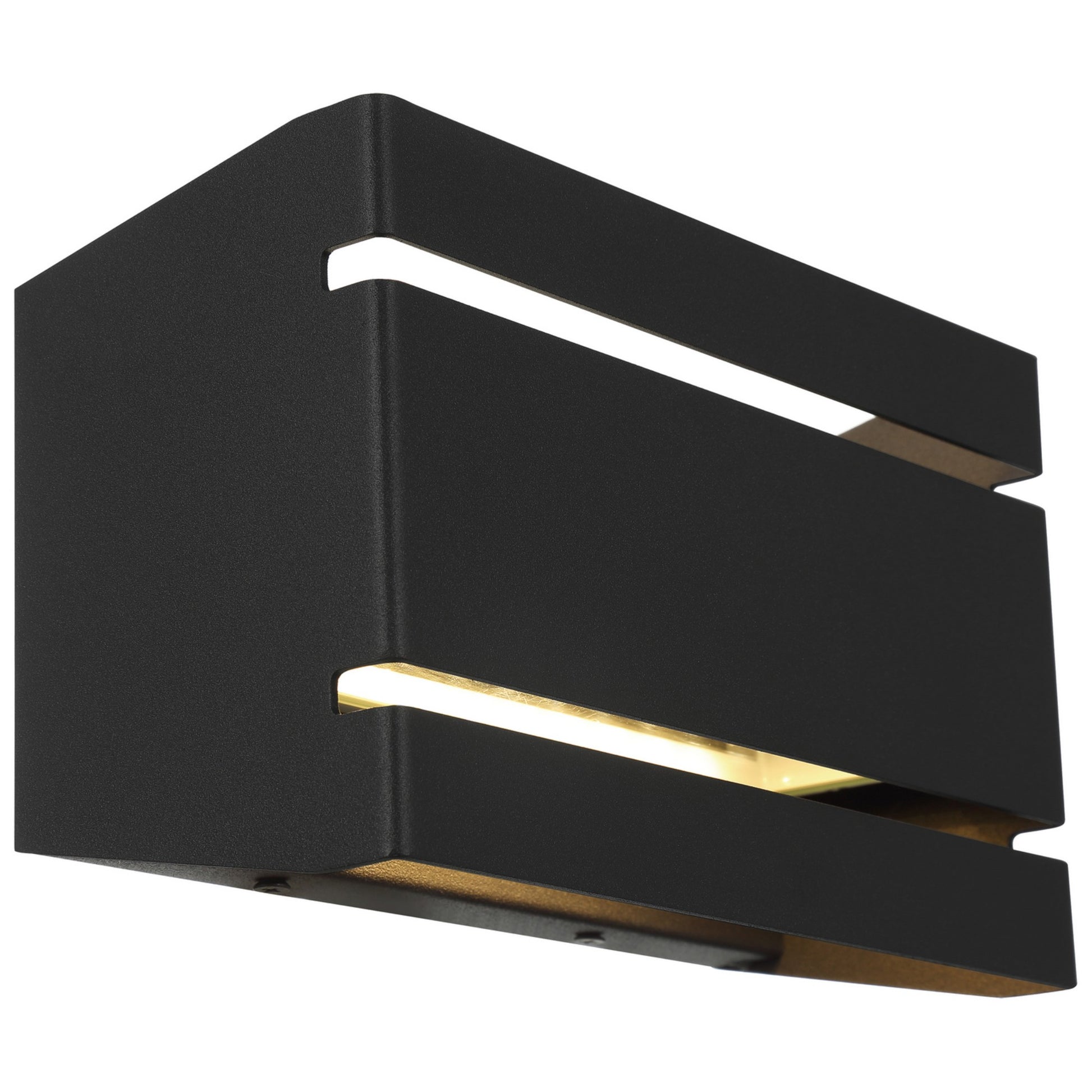 La Vida 9" LED Outdoor Wall Sconce, Black Finish - Bees Lighting