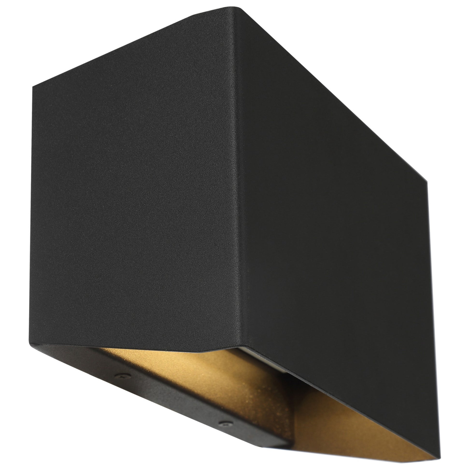 Amora 9"W LED Outdoor Wall Sconce, Black Finish - Bees Lighting