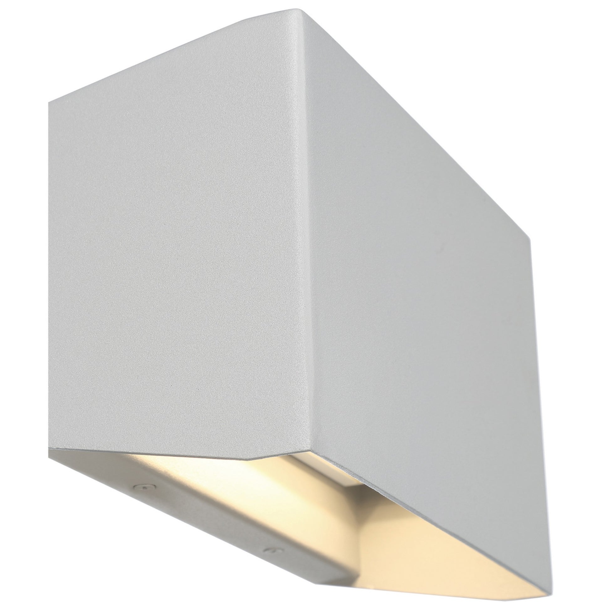 Amora 9"W LED Outdoor Wall Sconce, Satin Finish - Bees Lighting