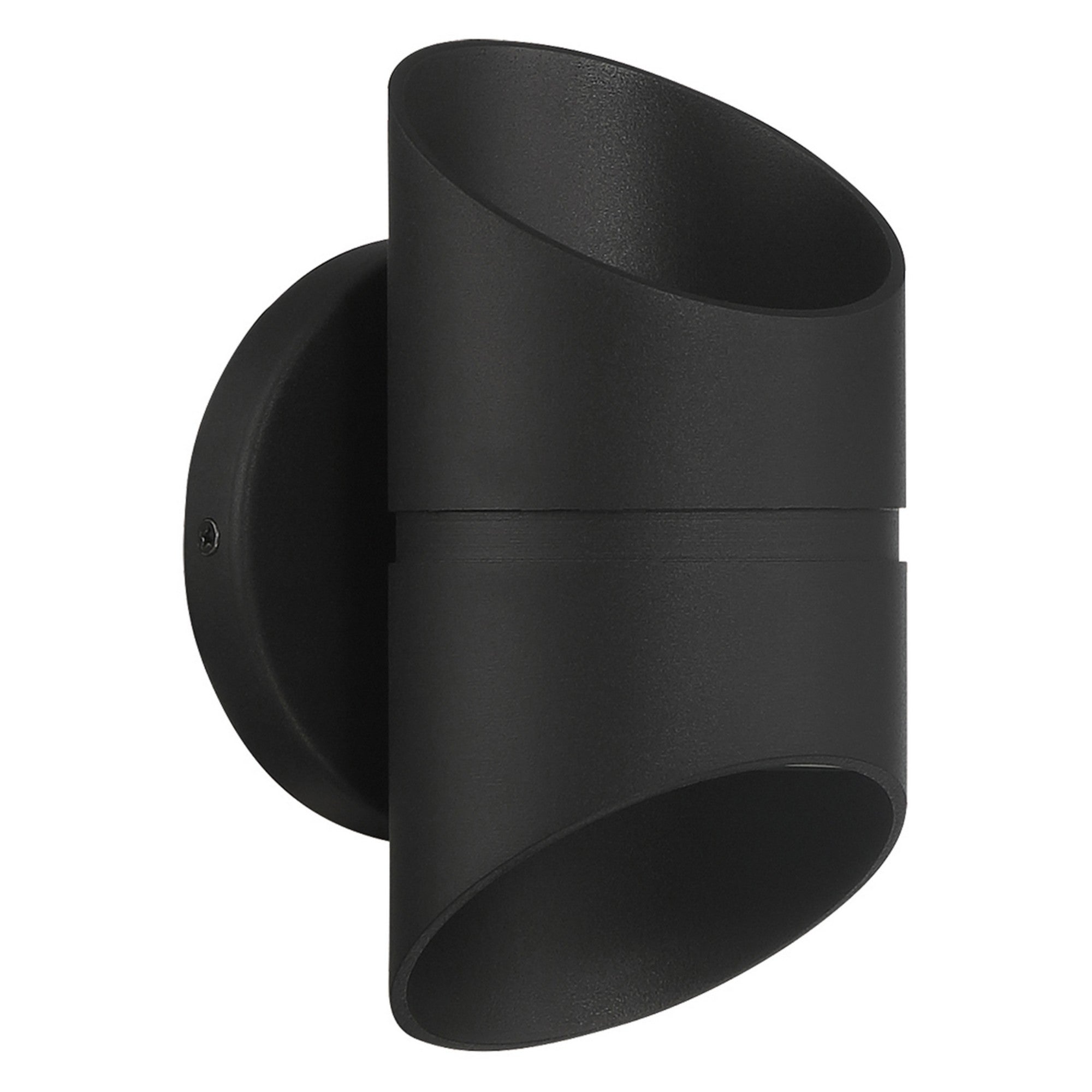 Marino 8" LED Outdoor Wall Sconce, Black Finish - Bees Lighting
