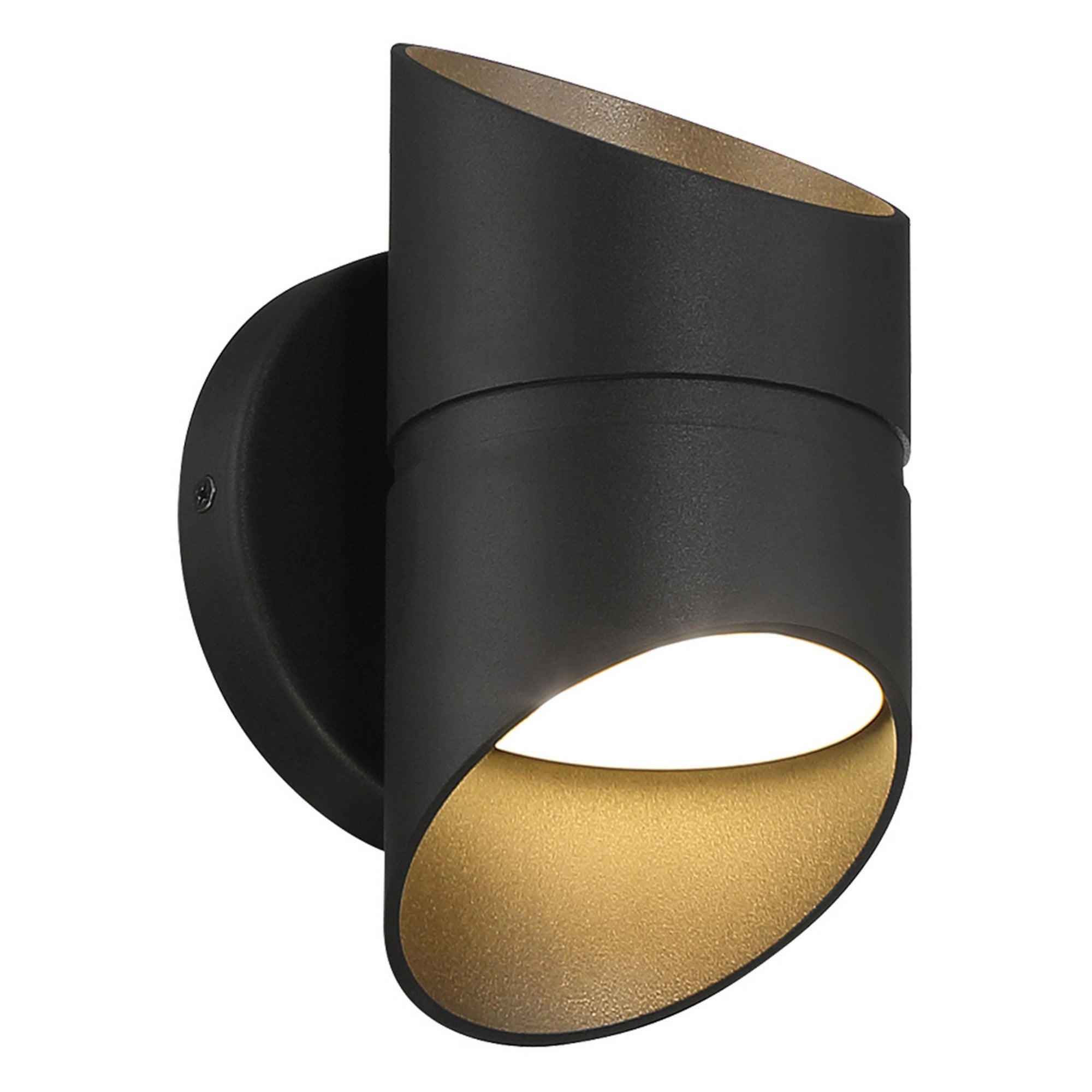 Marino 8" LED Outdoor Wall Sconce, Black Finish - Bees Lighting