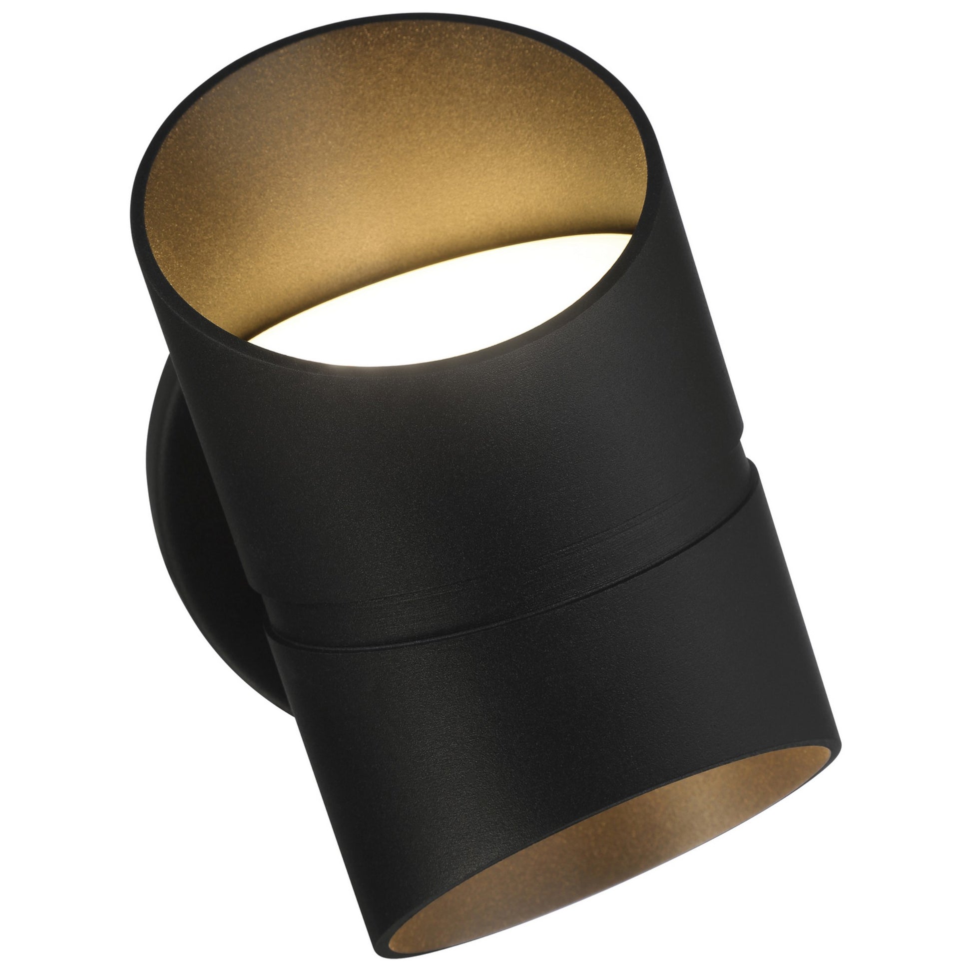 Marino 8" LED Outdoor Wall Sconce, Black Finish - Bees Lighting
