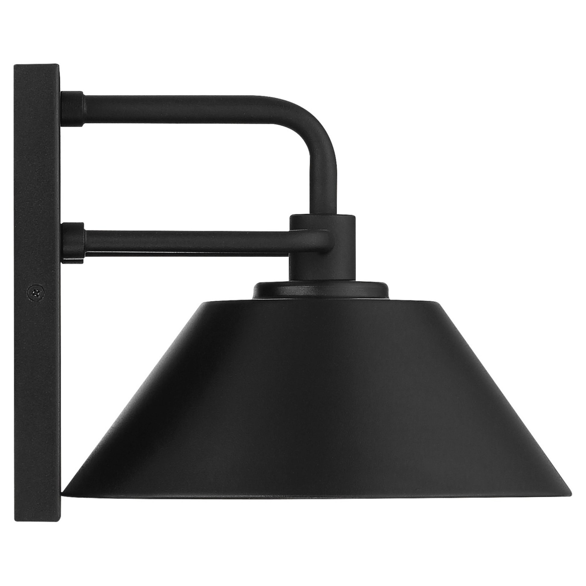 Avalon 9" LED Outdoor Wall Sconce, Black Finish - Bees Lighting