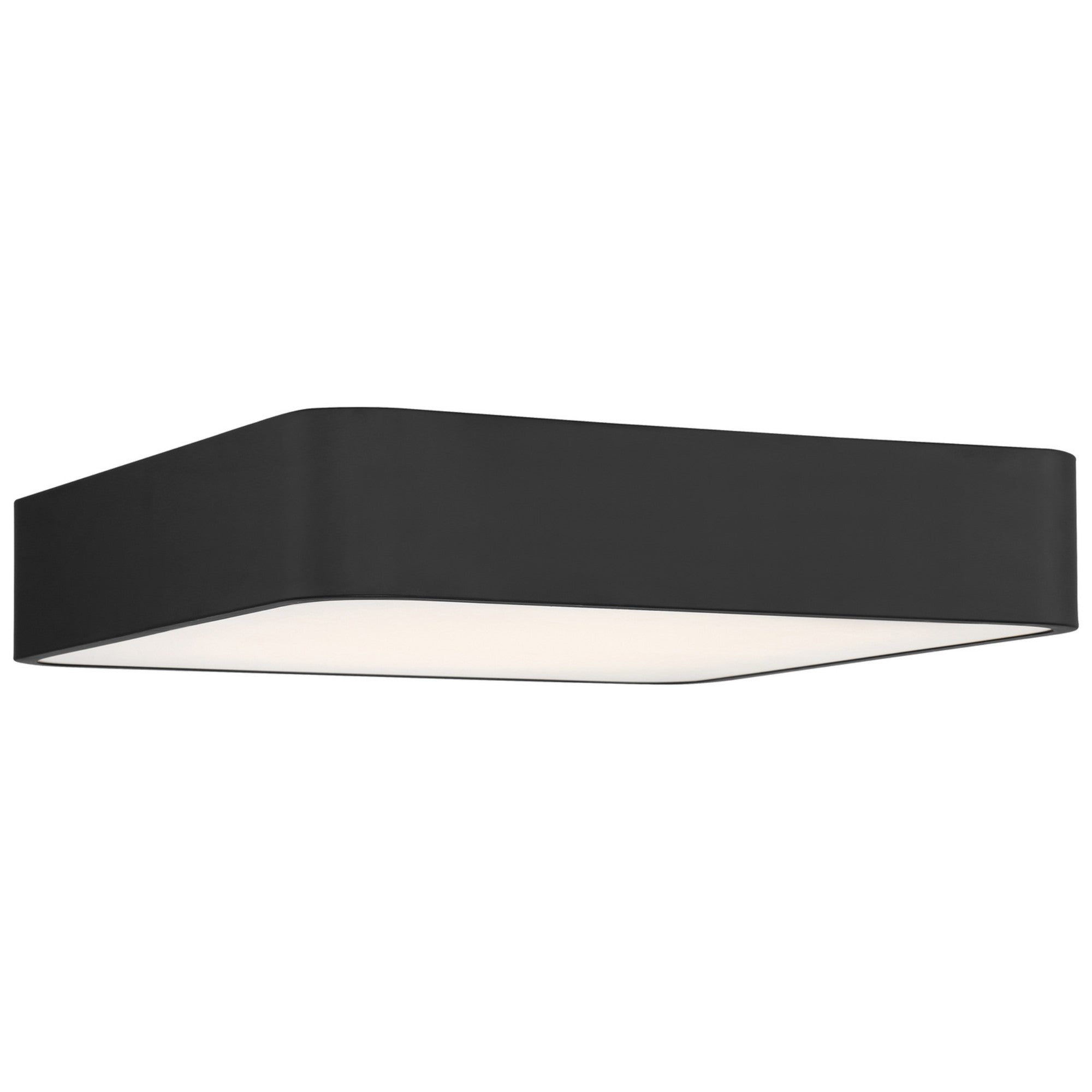 Granada 20" LED Flush Mount, Black Finish - Bees Lighting