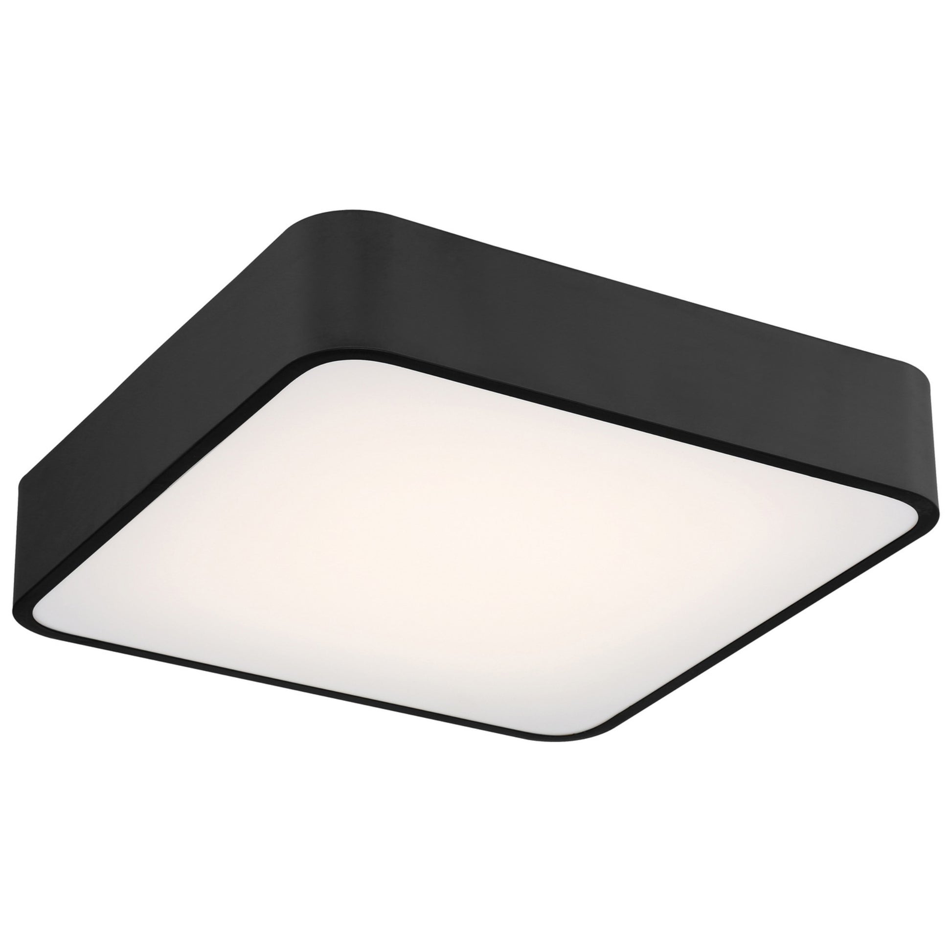 Granada 20" LED Flush Mount, Black Finish - Bees Lighting
