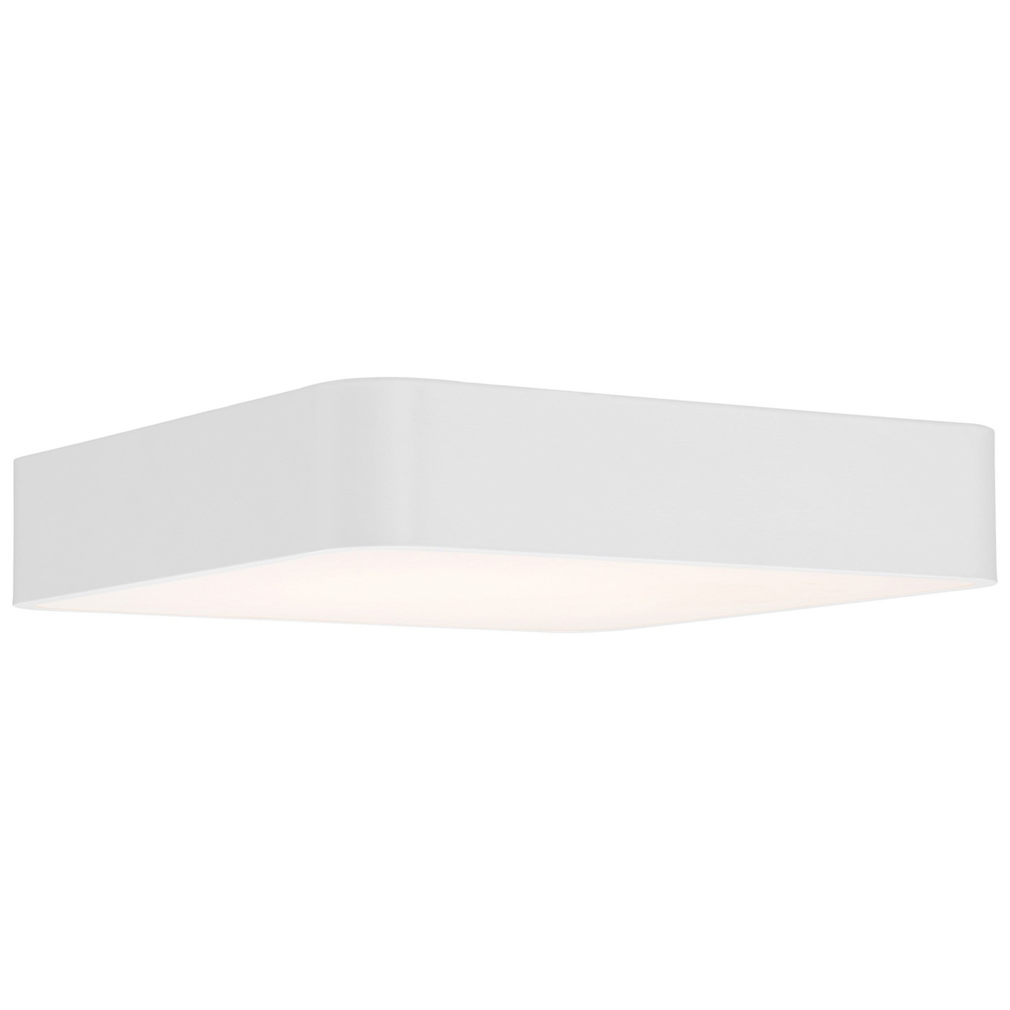 Granada 20" LED Flush Mount, White Finish