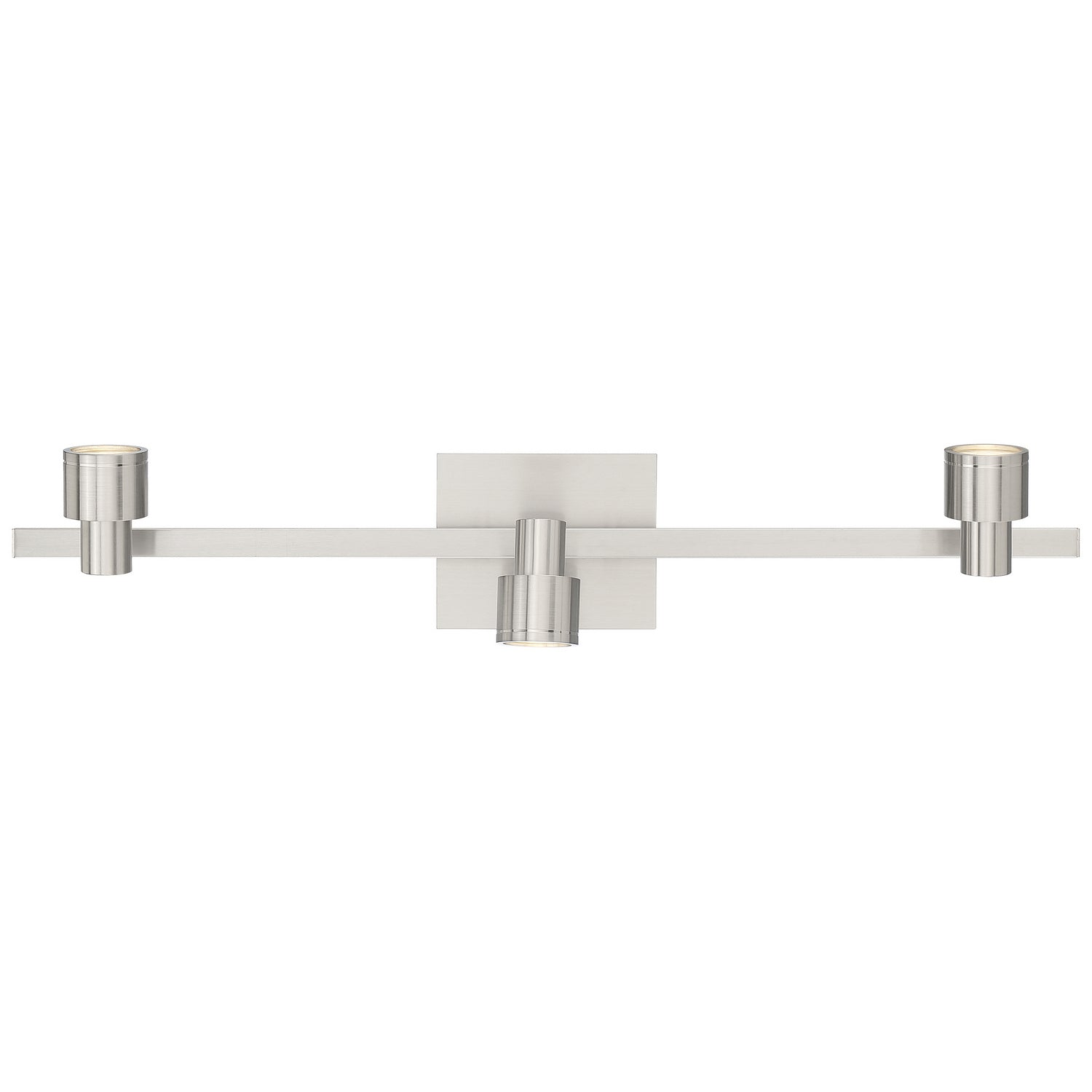 Lincoln 28" Adjustable LED Track Rail, Brushed Steel Finish - Bees Lighting