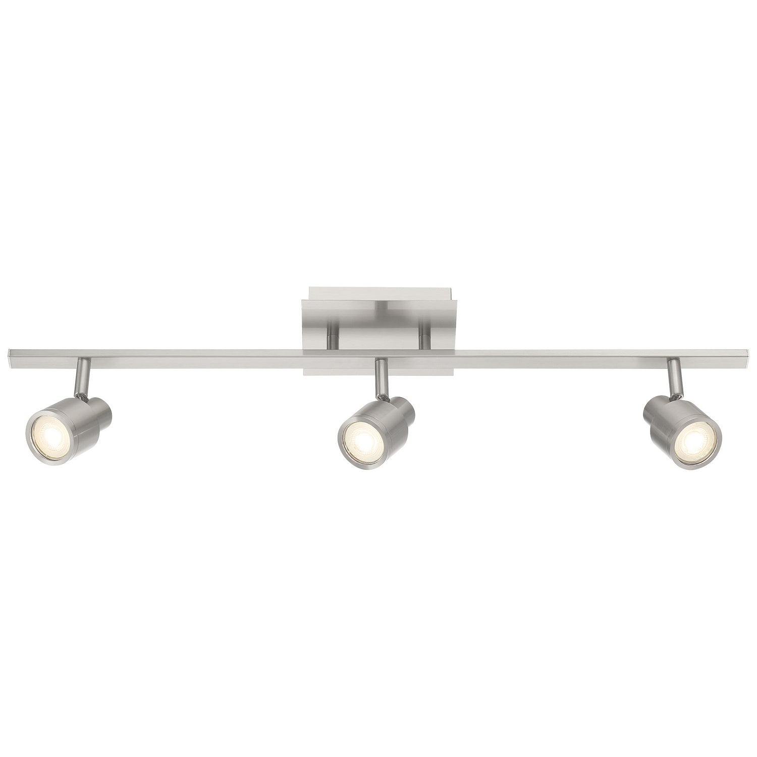 Lincoln 28" Adjustable LED Track Rail, Brushed Steel Finish - Bees Lighting